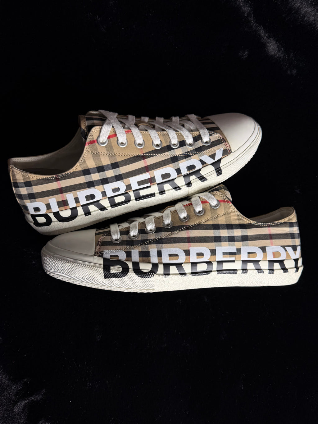 Burberry Check Sneakers Size 45