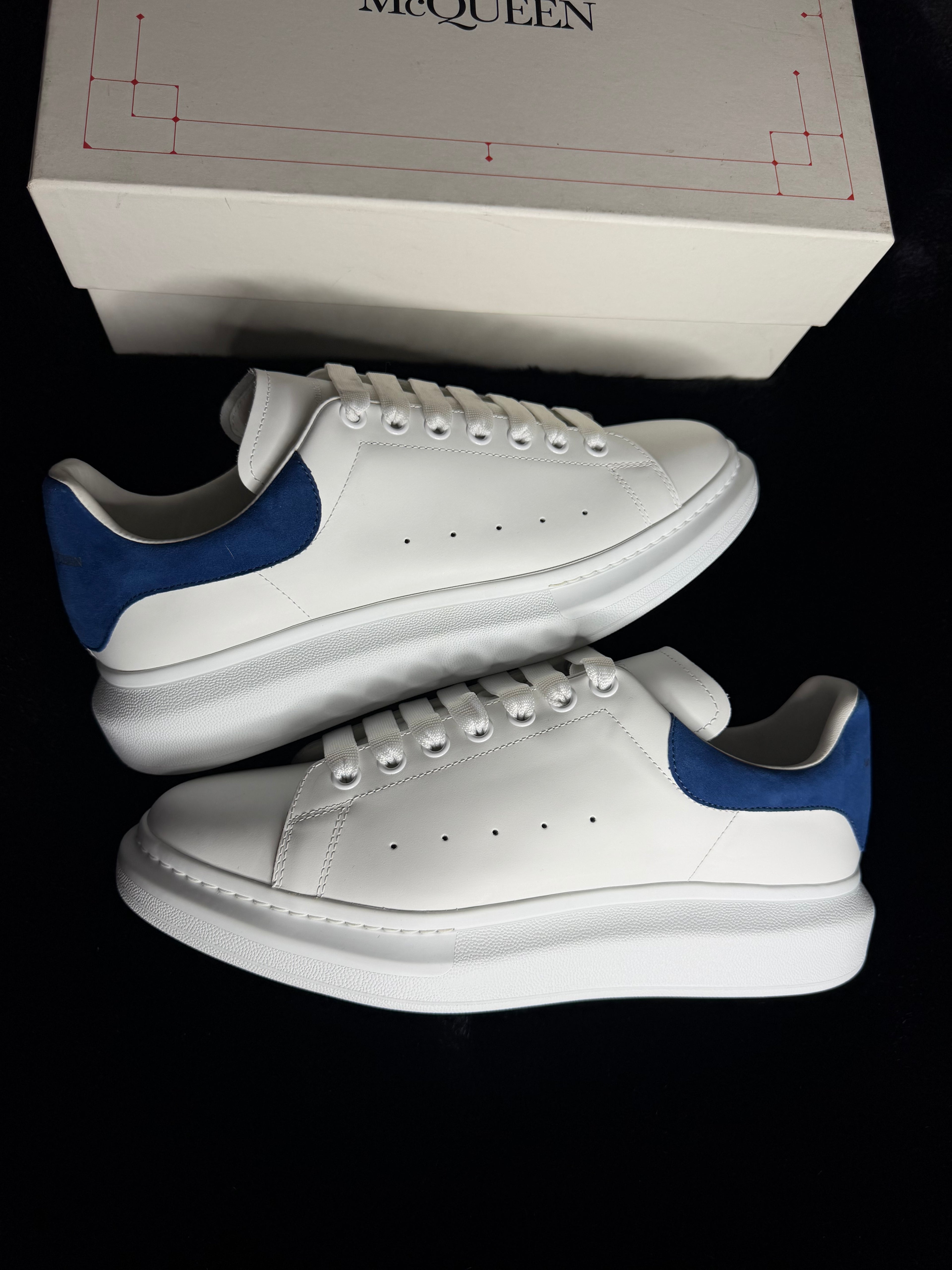 Alexander Mcqueen Blue Sneakers Size 46
