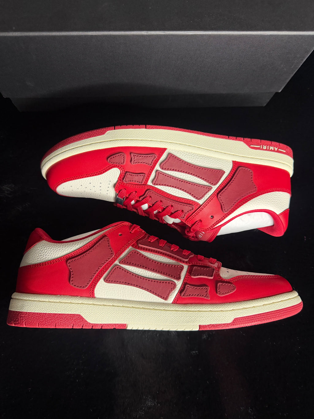 Amiri Skel Red Sneakers Size 44