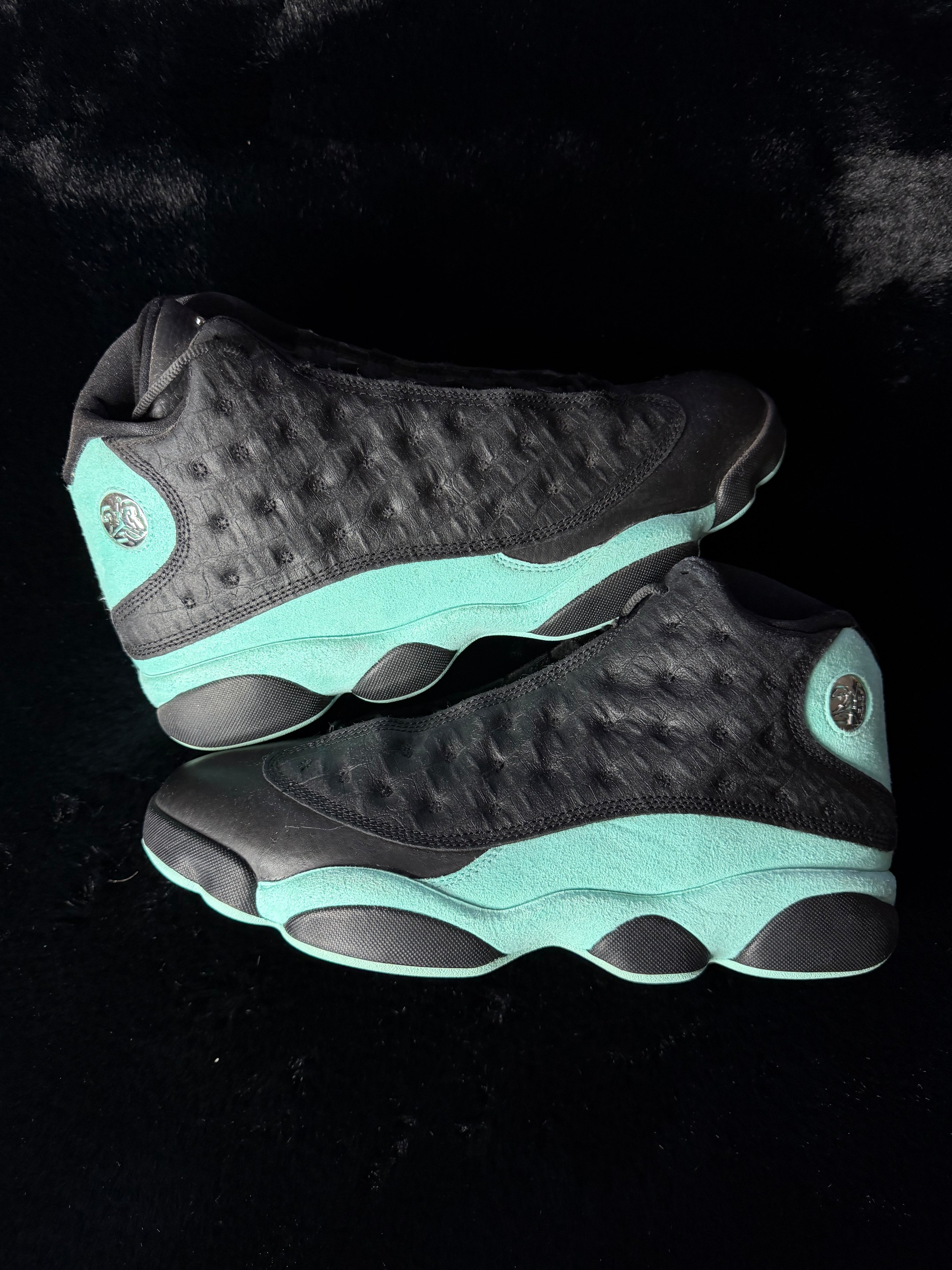 Jordan 13 teal size 12