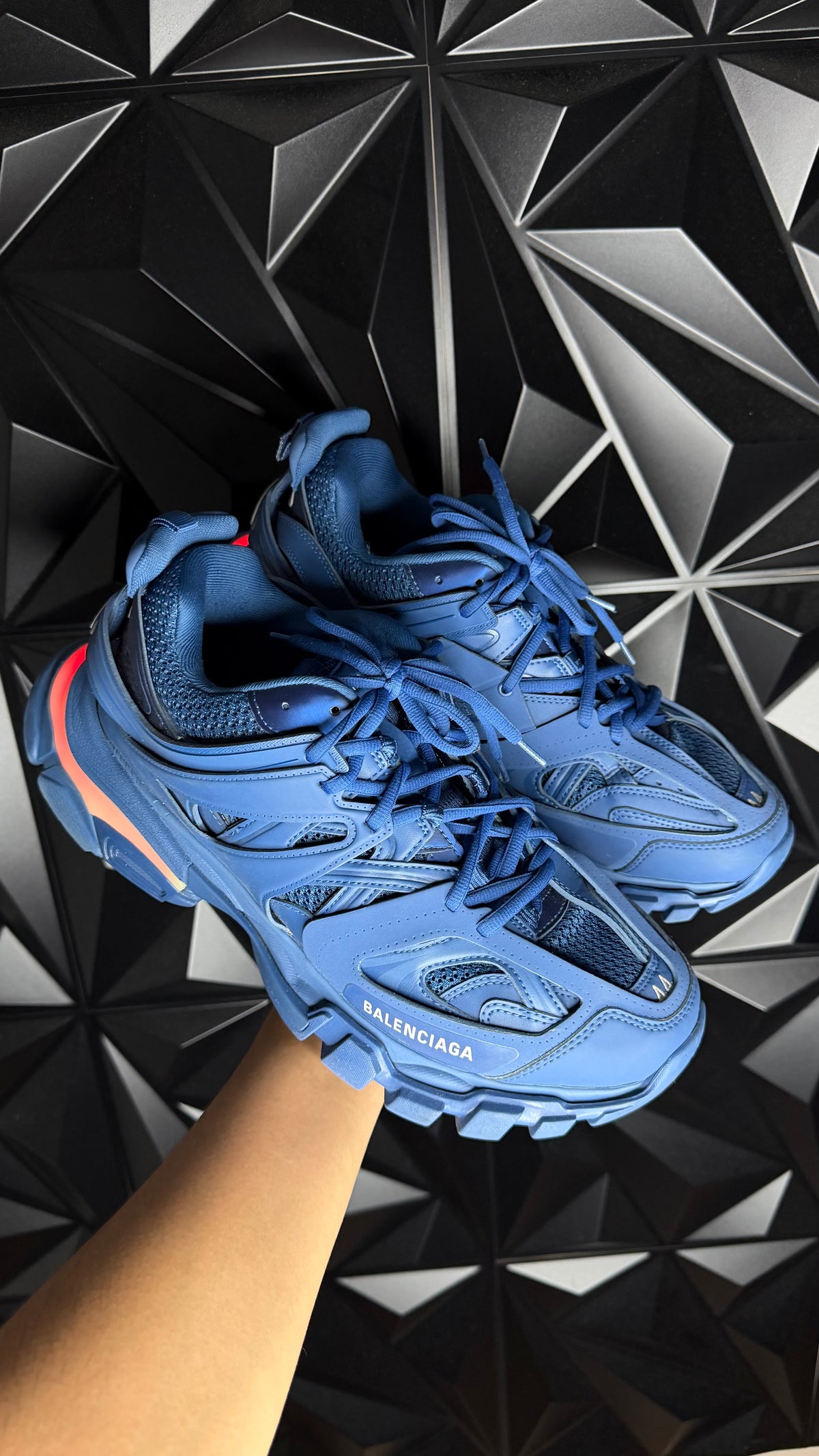 Balenciaga Track LED Blue Size 44
