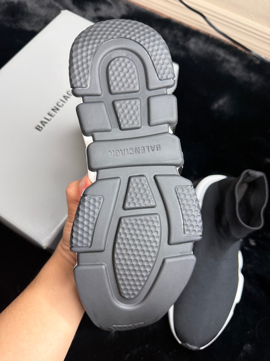 Balenciaga Speed Graffiti white Size 39,45