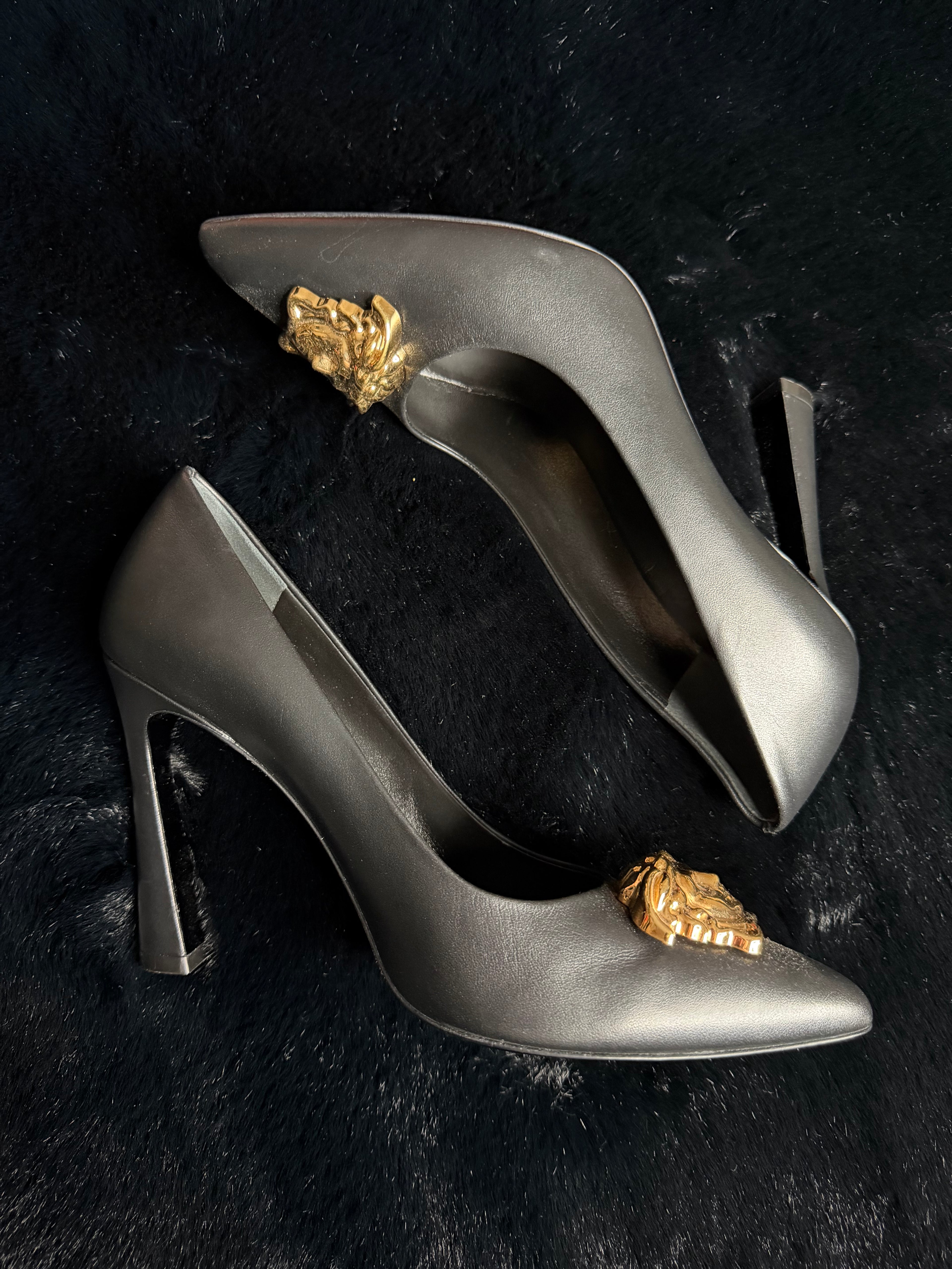 Versace Heels Black Size 38
