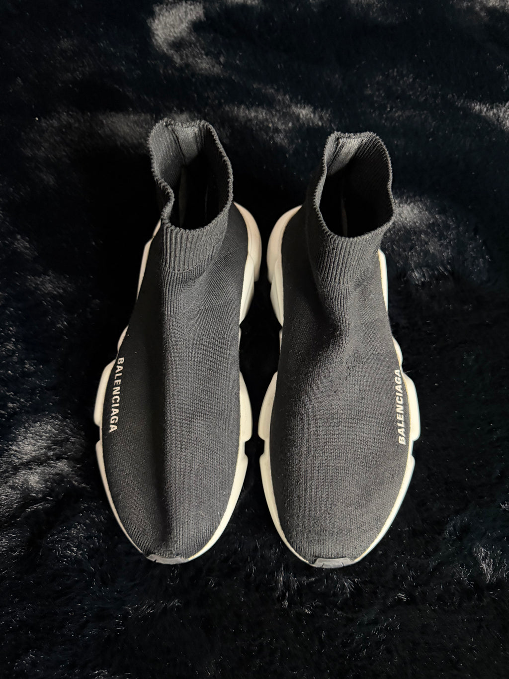 Balenciaga Speed Black/White Size 37