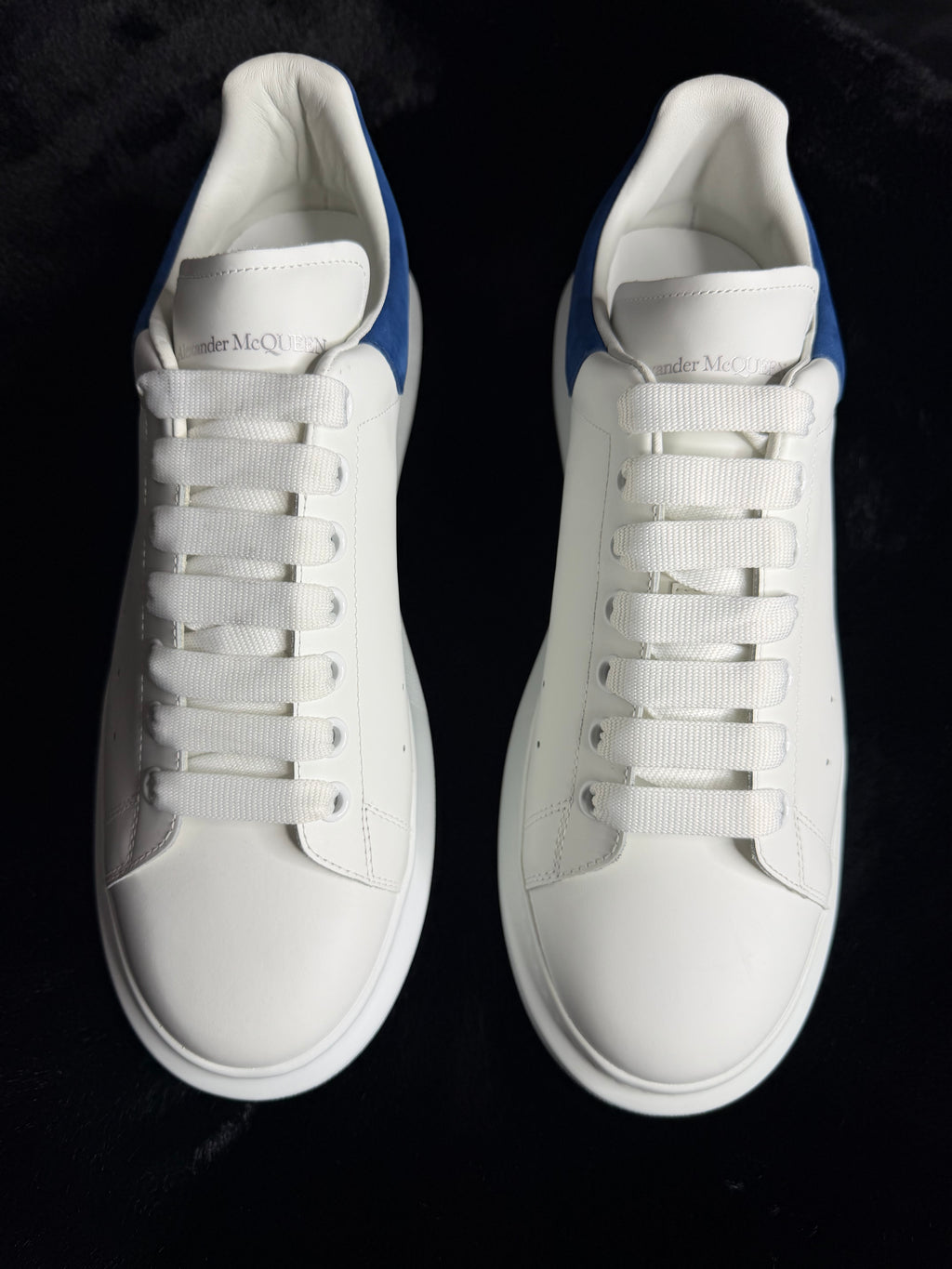 Alexander Mcqueen Blue Sneakers Size 46