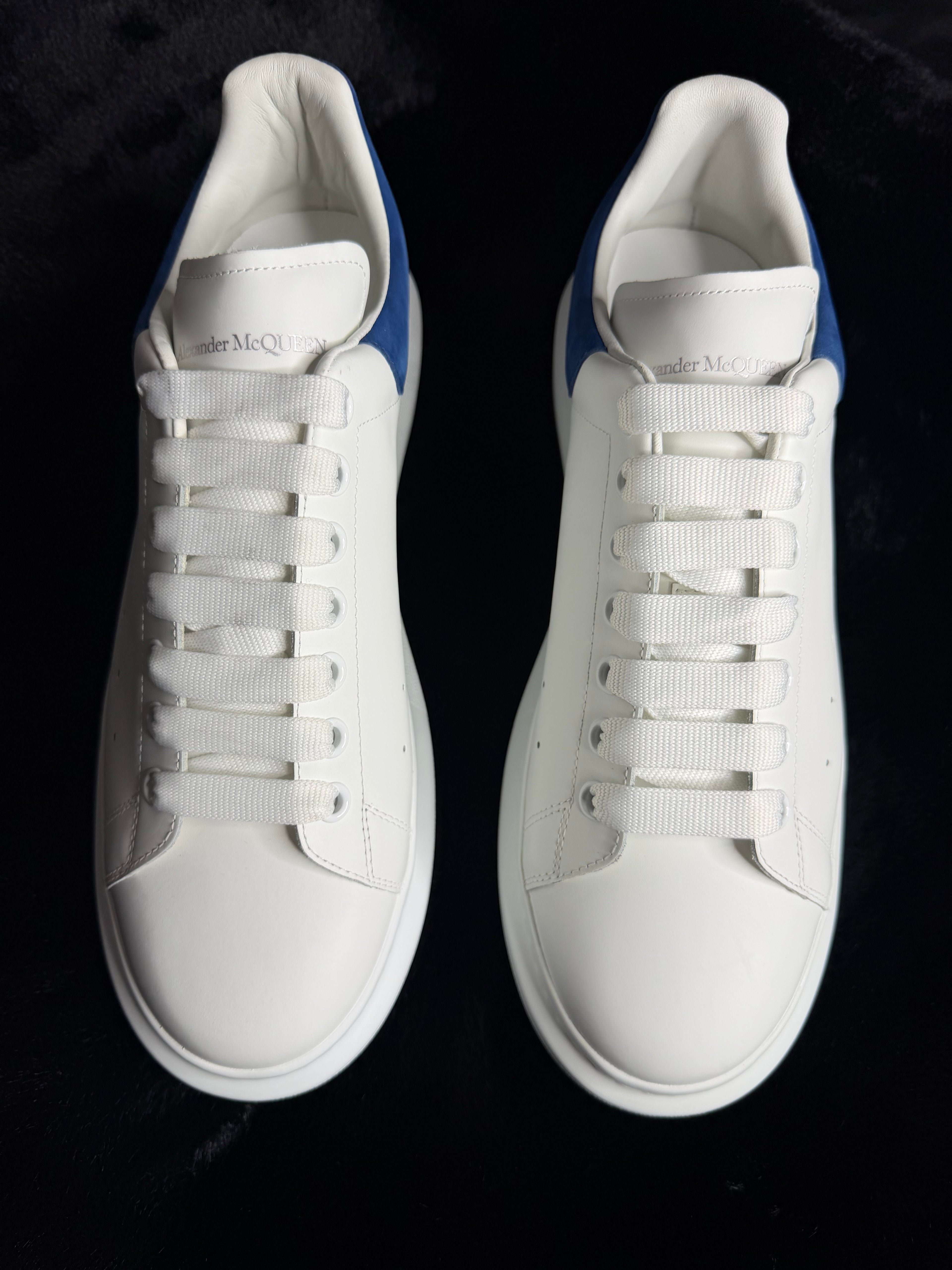 Alexander Mcqueen Blue Sneakers Size 46