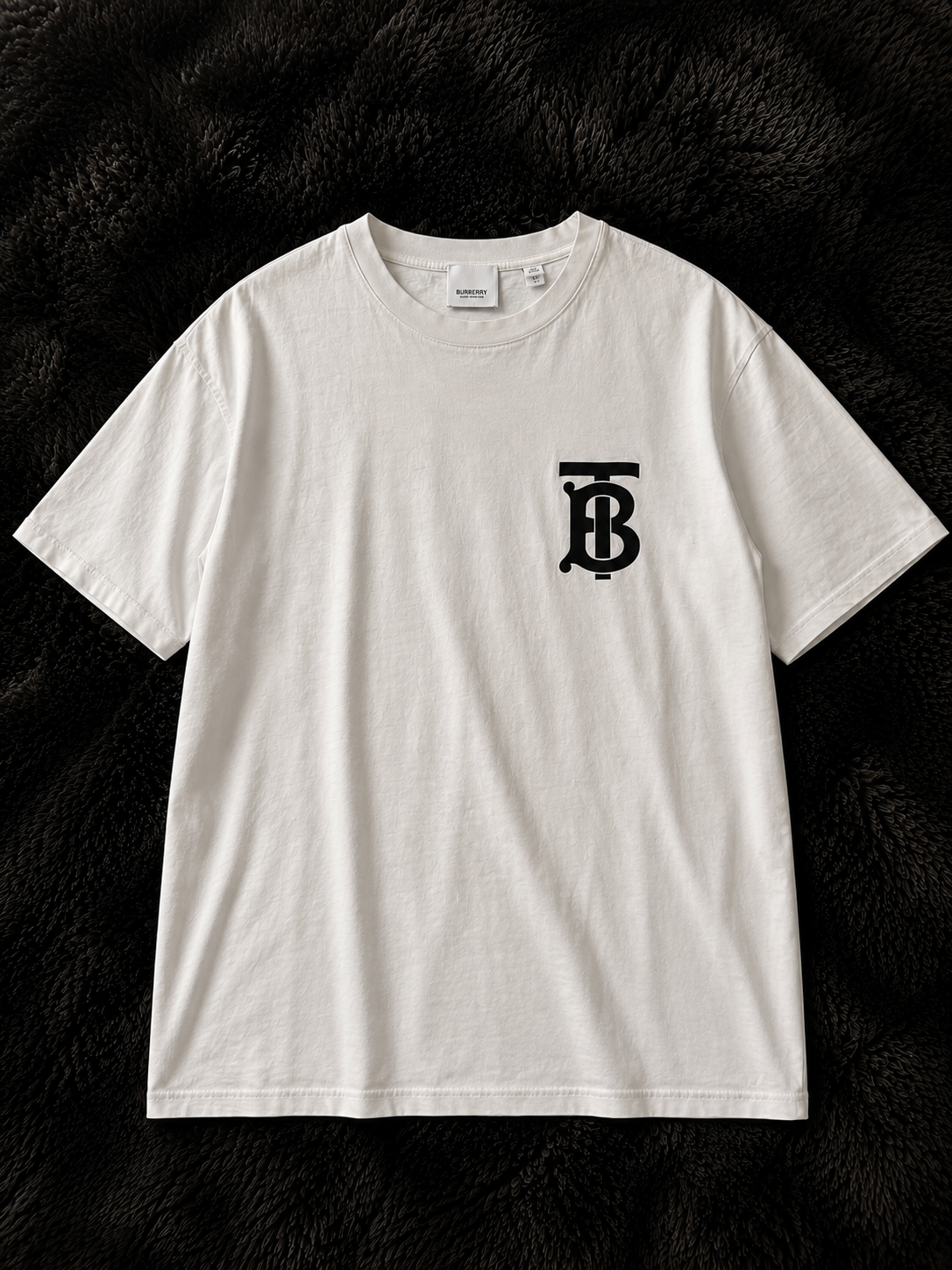 Burberry White Tee Size XL