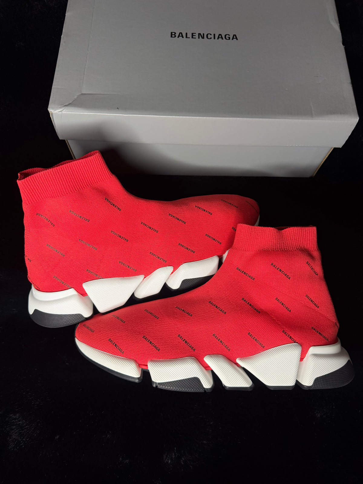 Balenciaga Speed 2.0 Red Size 46