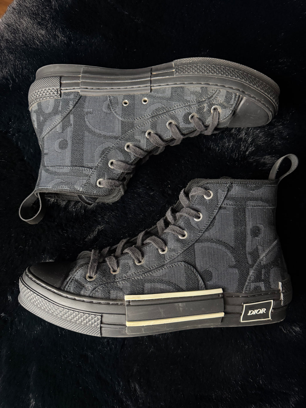 Dior B23 High Black Size 43