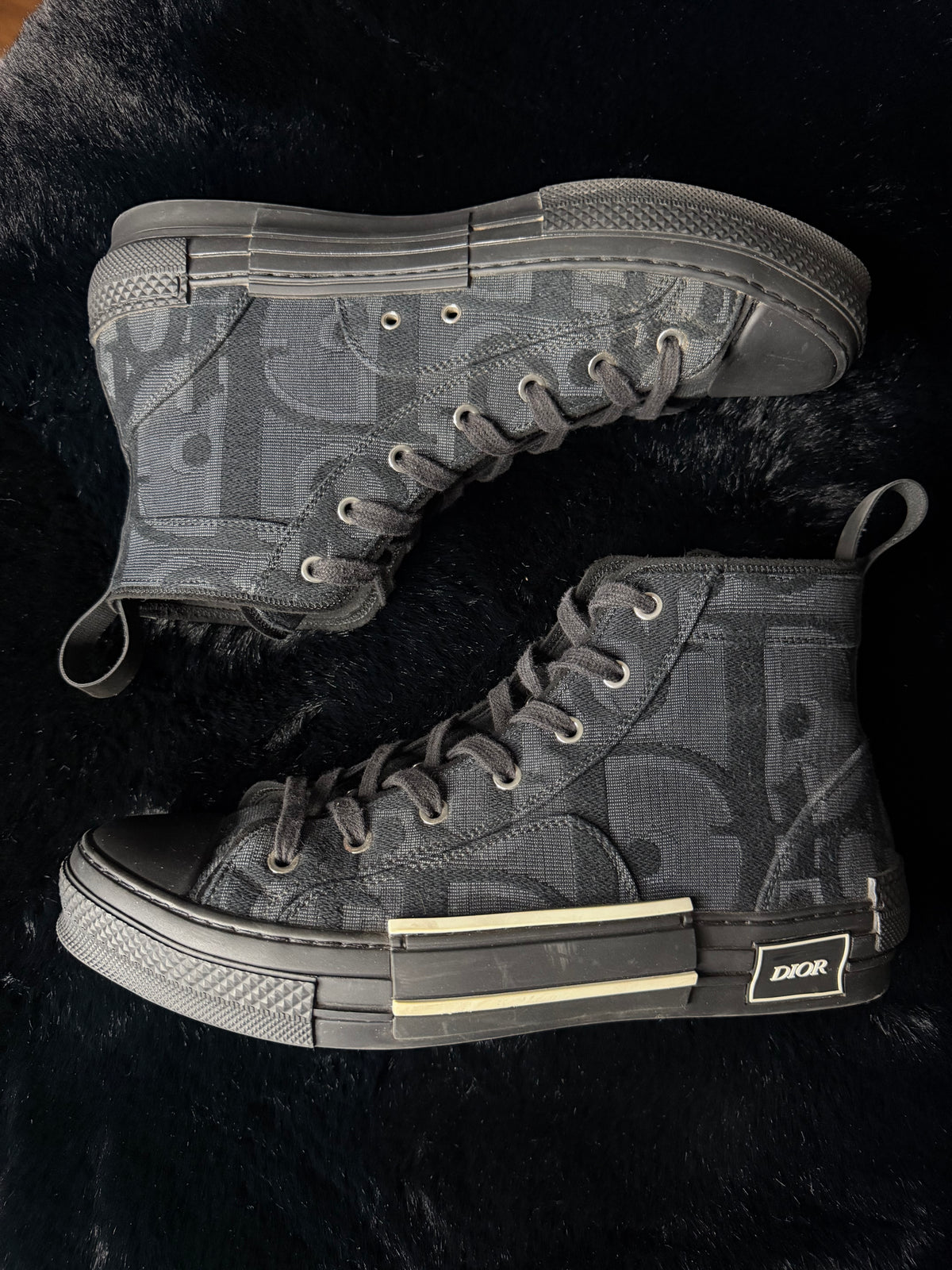 Dior B23 High Black Size 43
