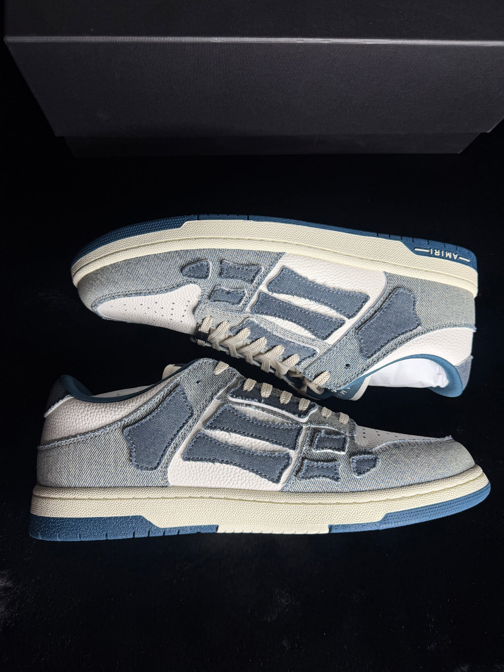 Amiri Skel Vintage Sneakers Size 45