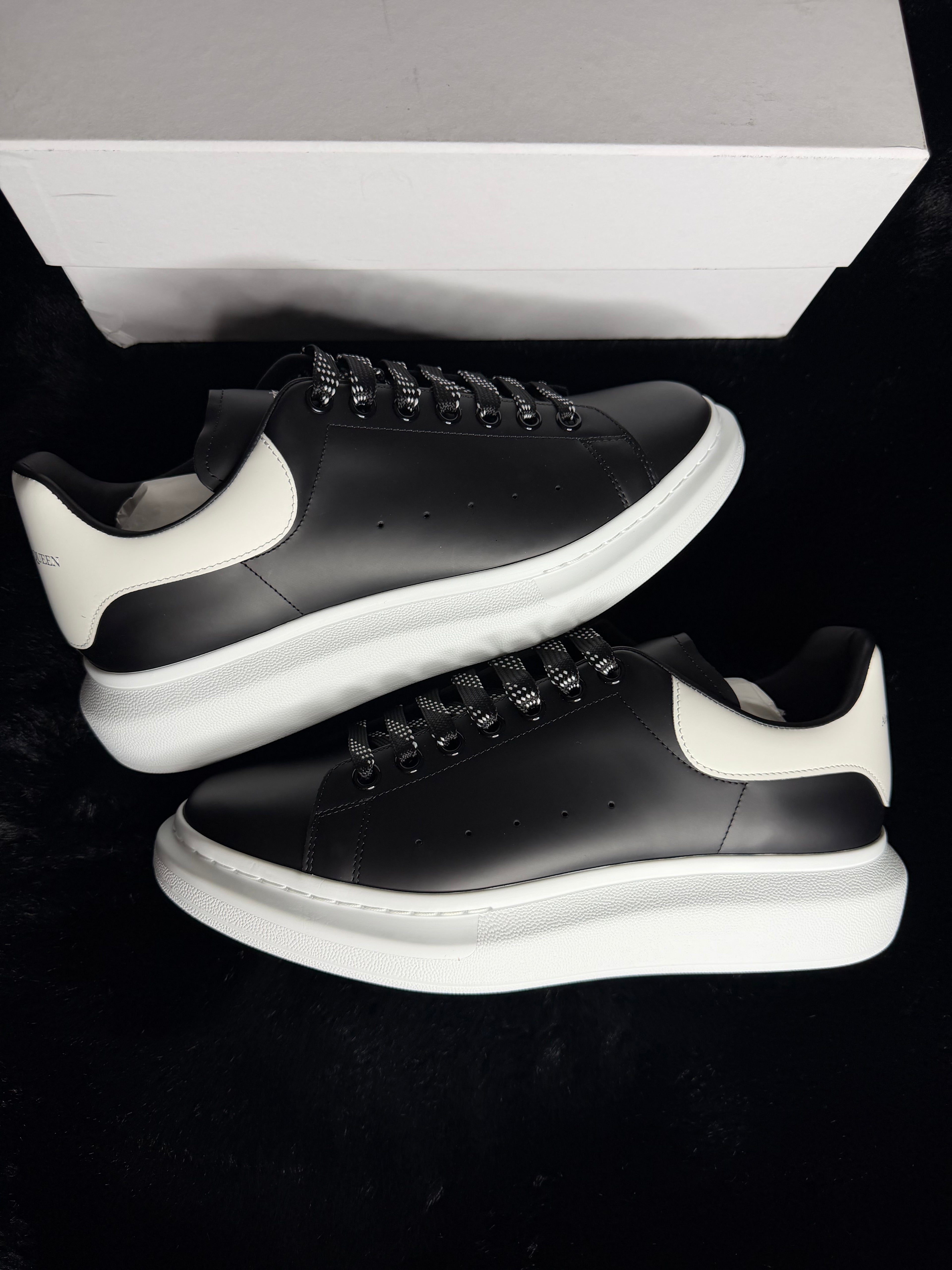 Alexander Mcqueen Black Sneakers Size 45