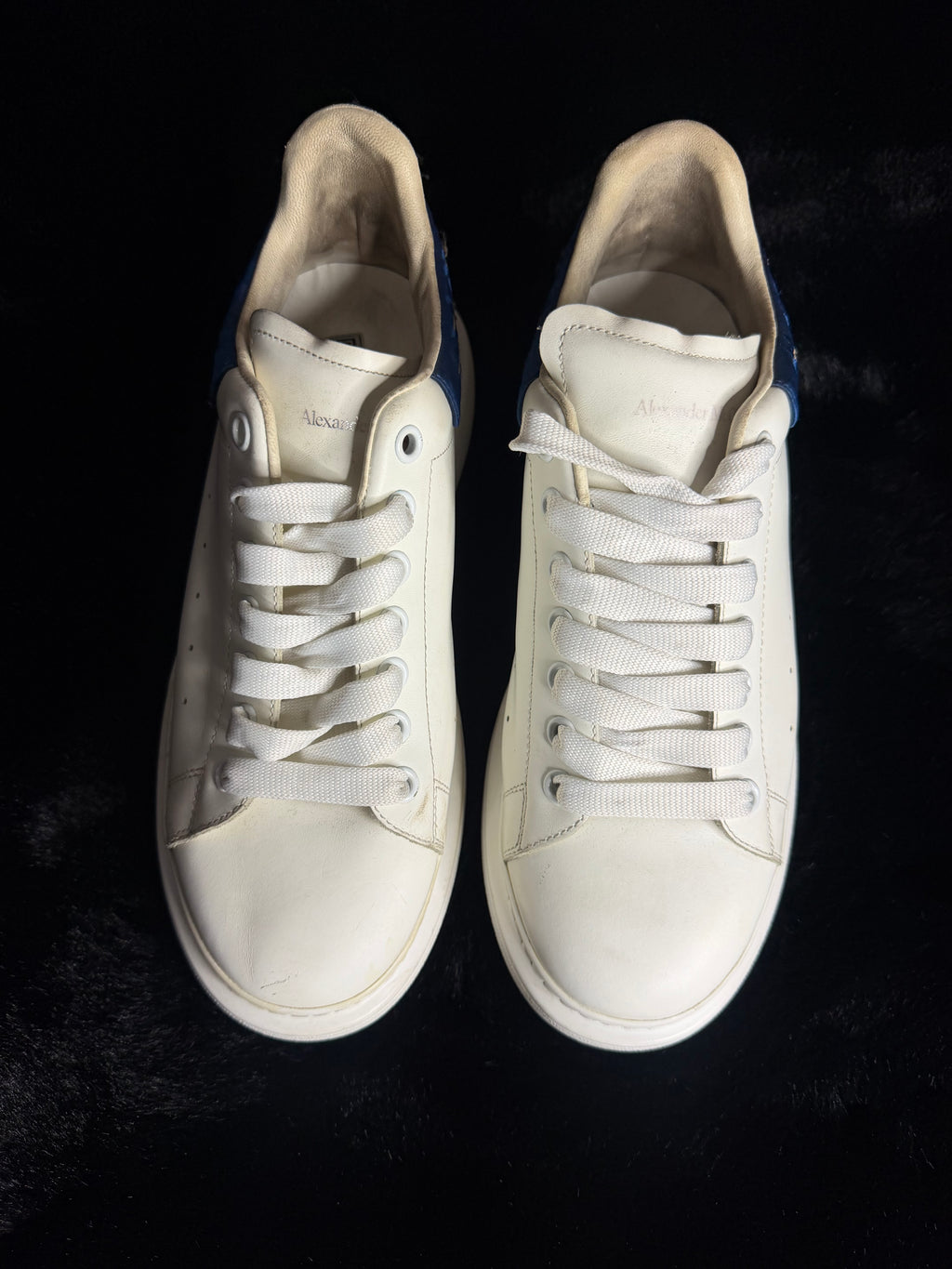 Alexander Mcqueen Blue Floral Size 44
