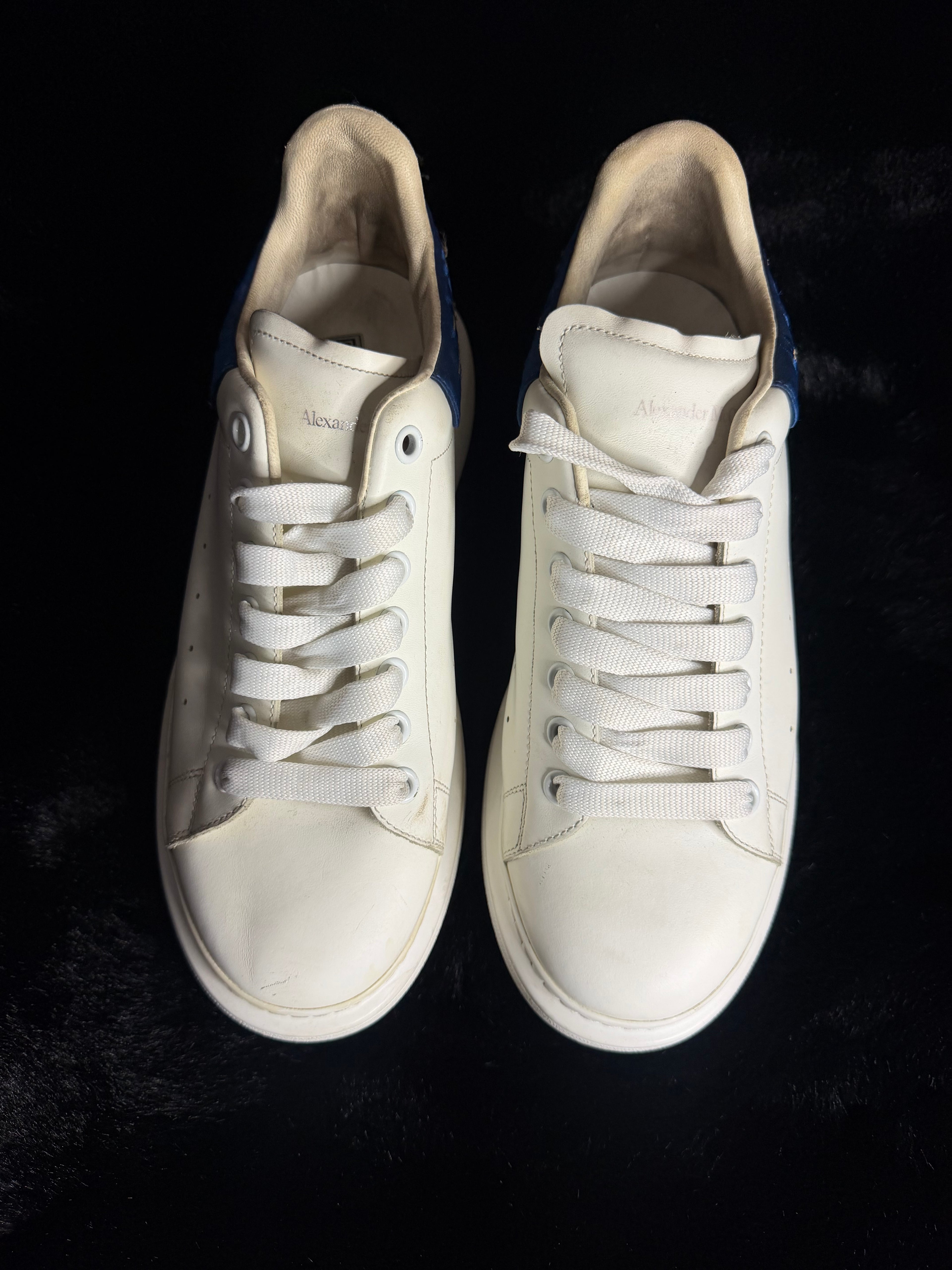 Alexander Mcqueen Blue Floral Size 44