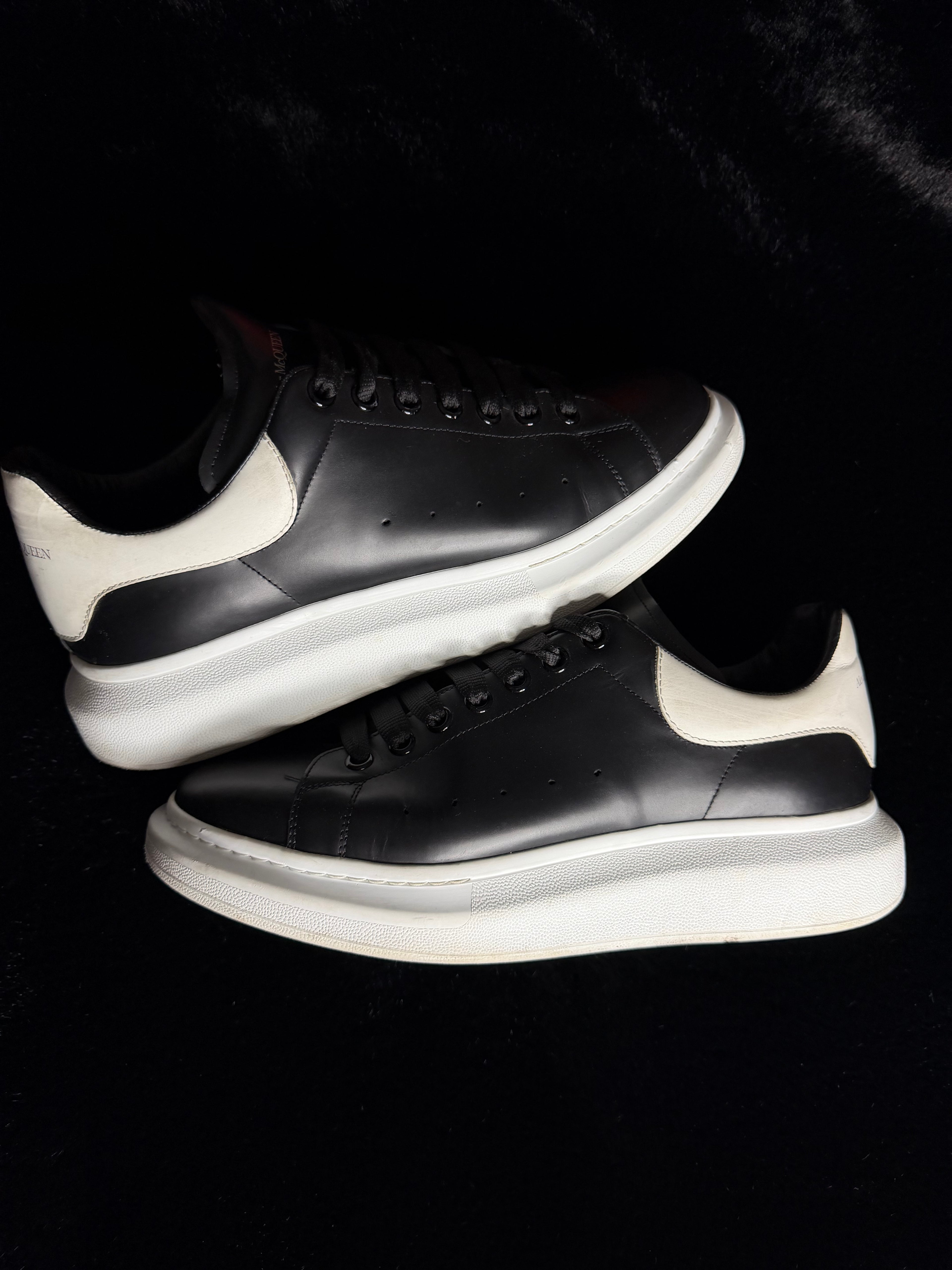 Alexander Mcqueen Black Sneakers Size 44