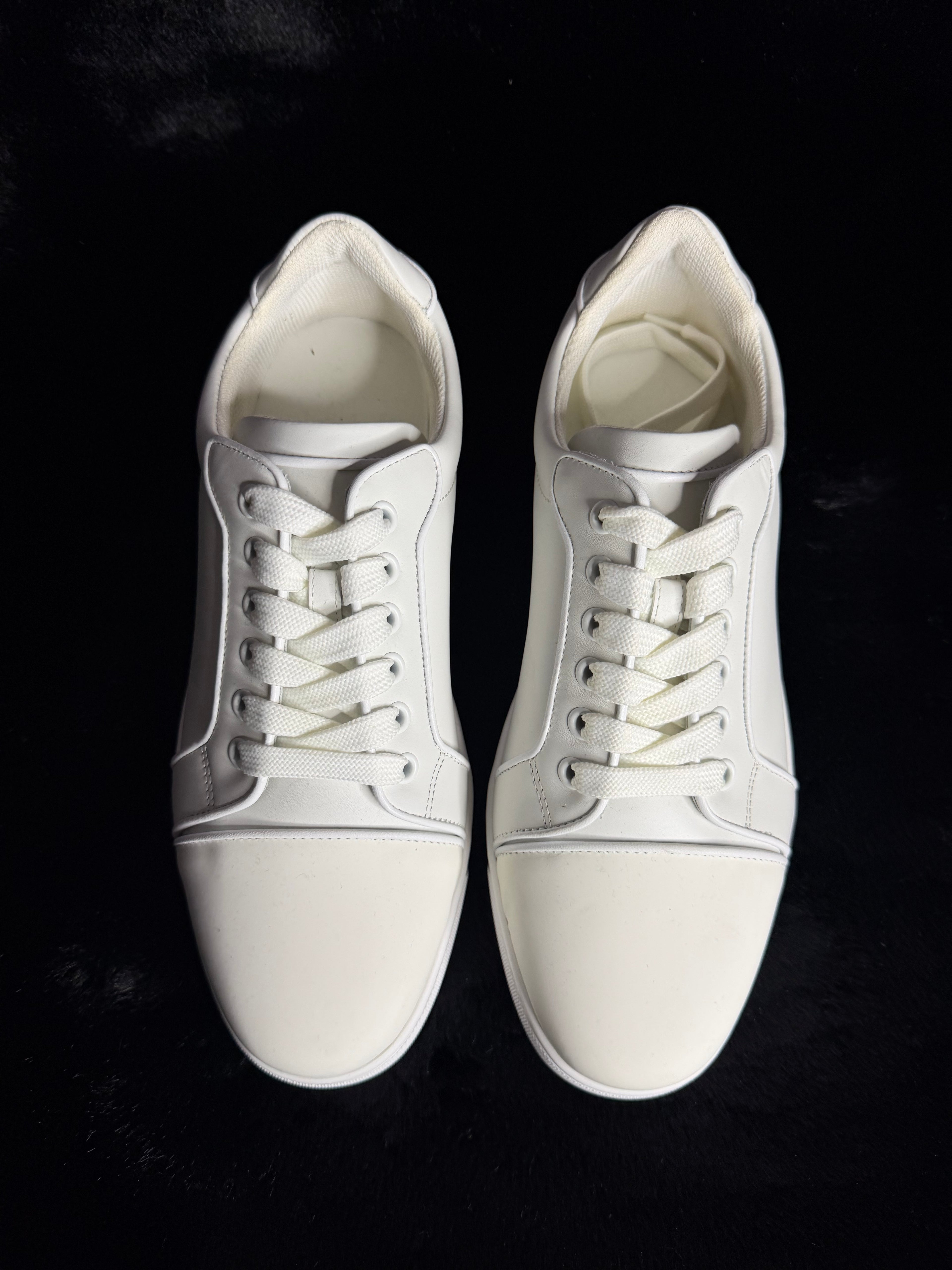 Christian Louboutin White Sneakers Size 40