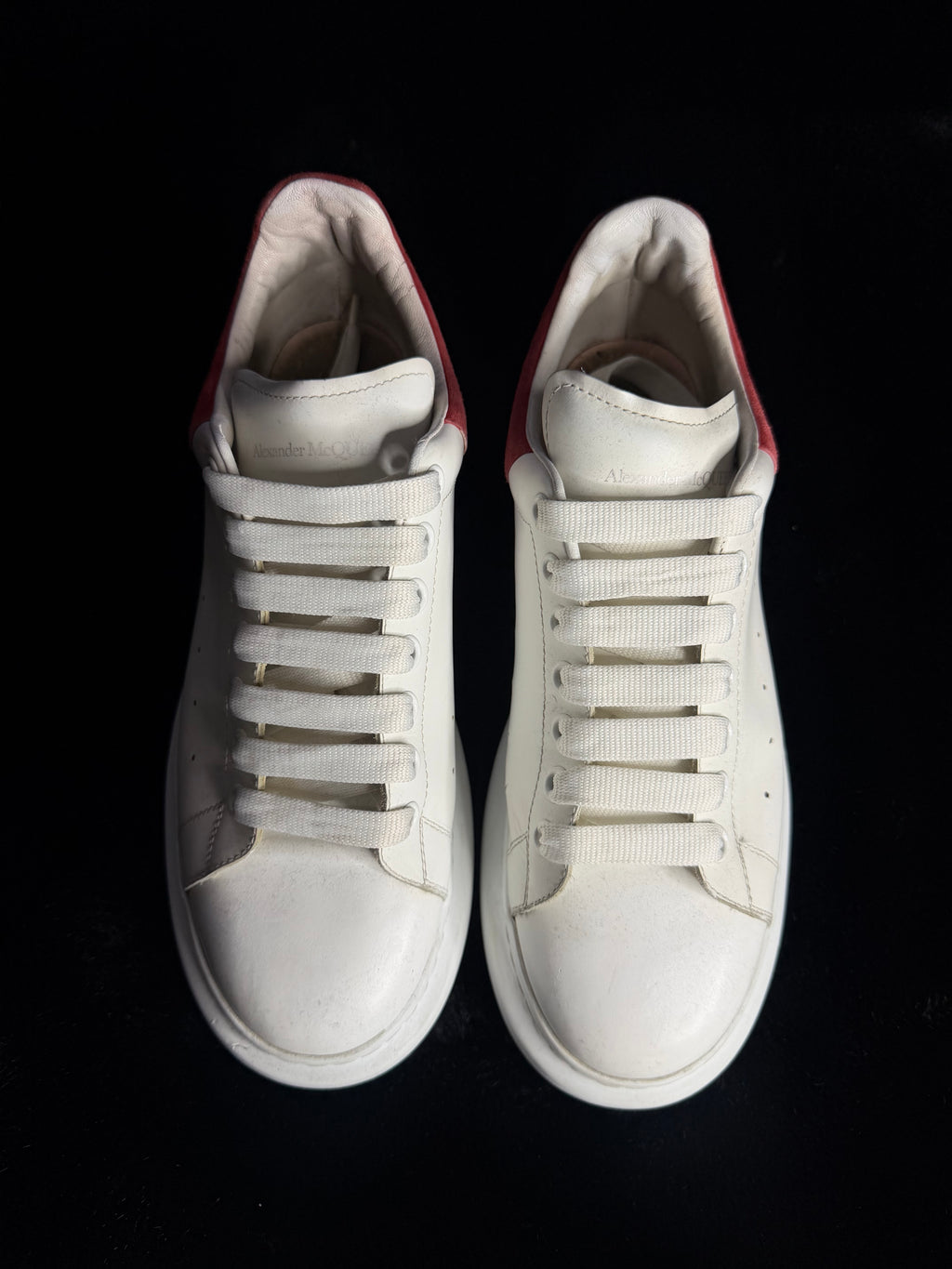 Alexander Mcqueen Red/White Size 44