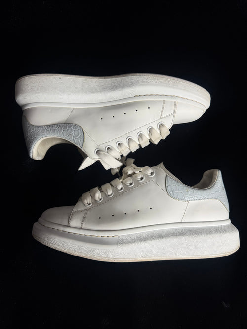 Alexander Mcqueen WhIte/Baby Blue Sneakers Size 42