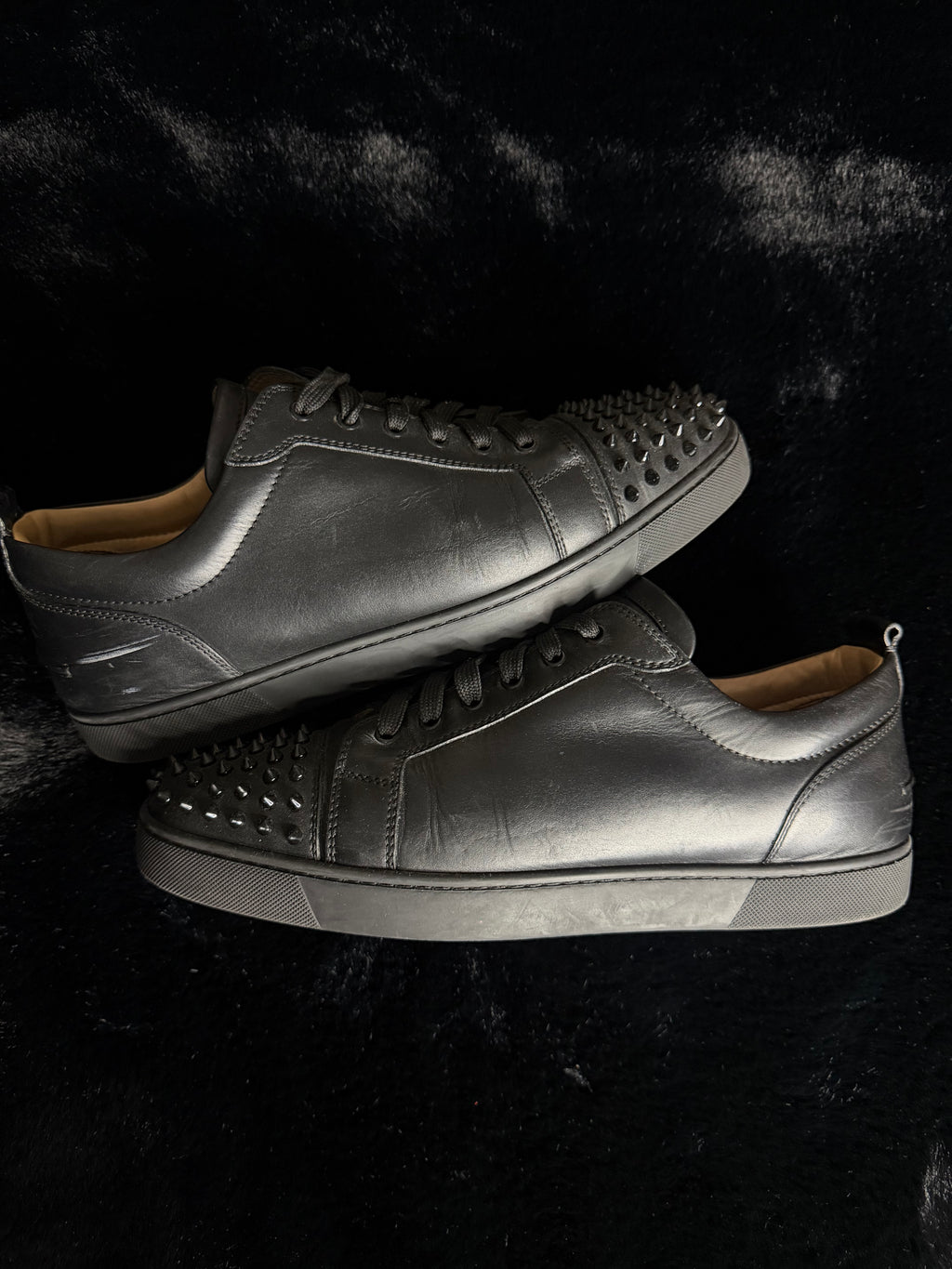 Christian Louboutin Black Spike Size 46