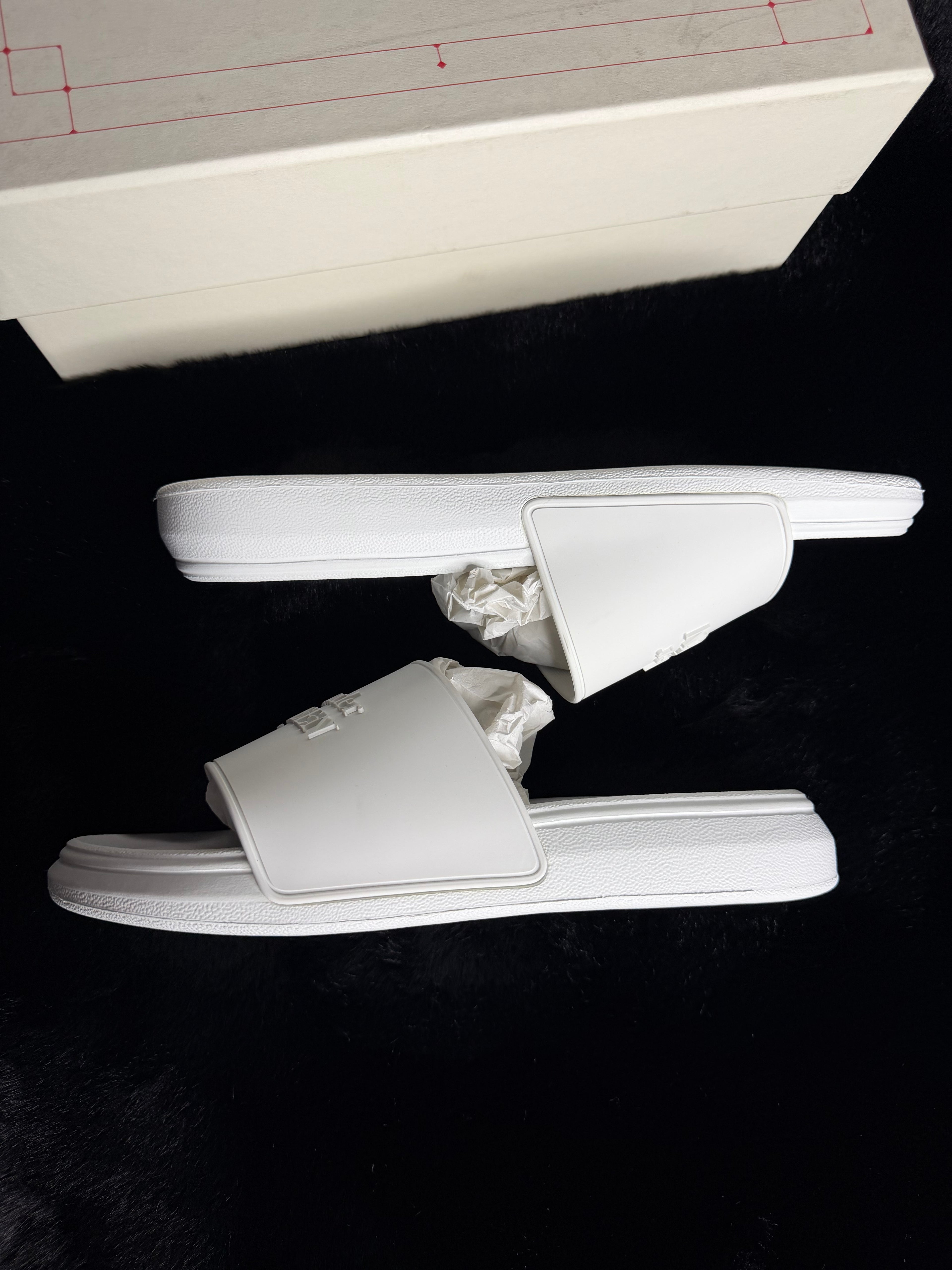 Alexander Mcqueen White Slides Size 40