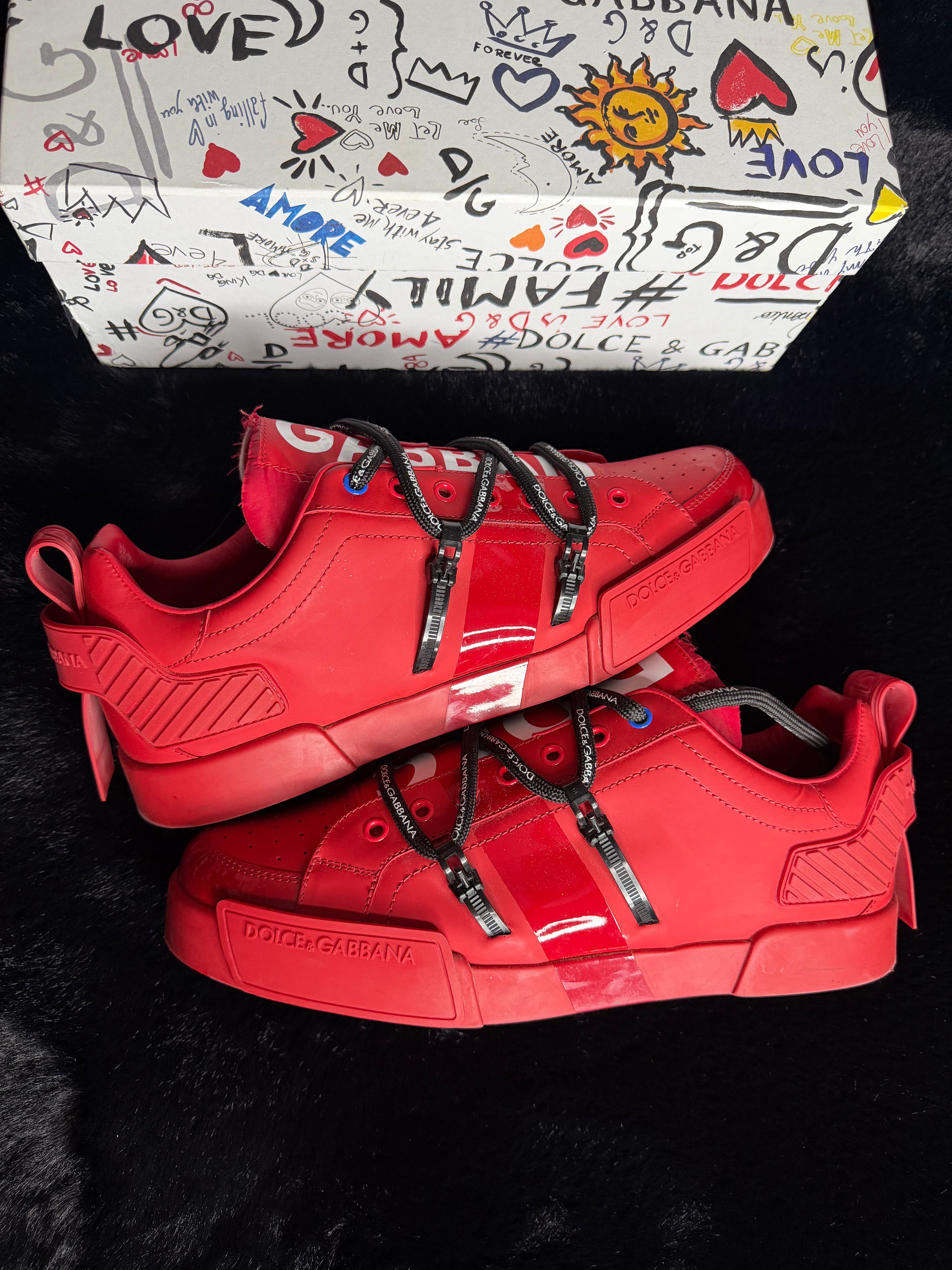 Dolce & Gabbana Portofino Sneakers Size 43