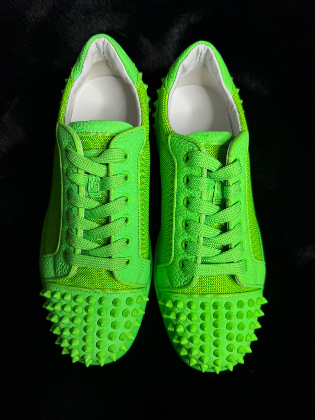 Christian louboutin Green junior spikes Size 40