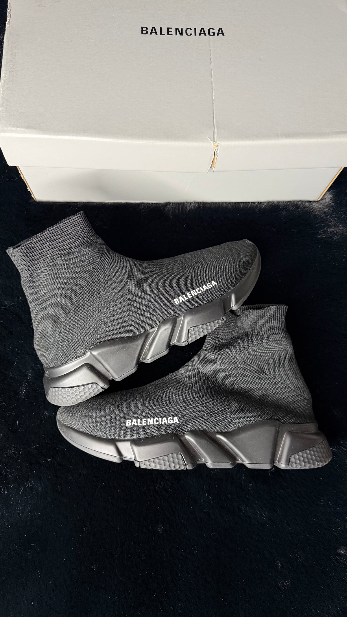 Balenciaga Speed 1.0 Black Size 40