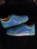 Christian Louboutin Louis Blue Sneakers Size 40