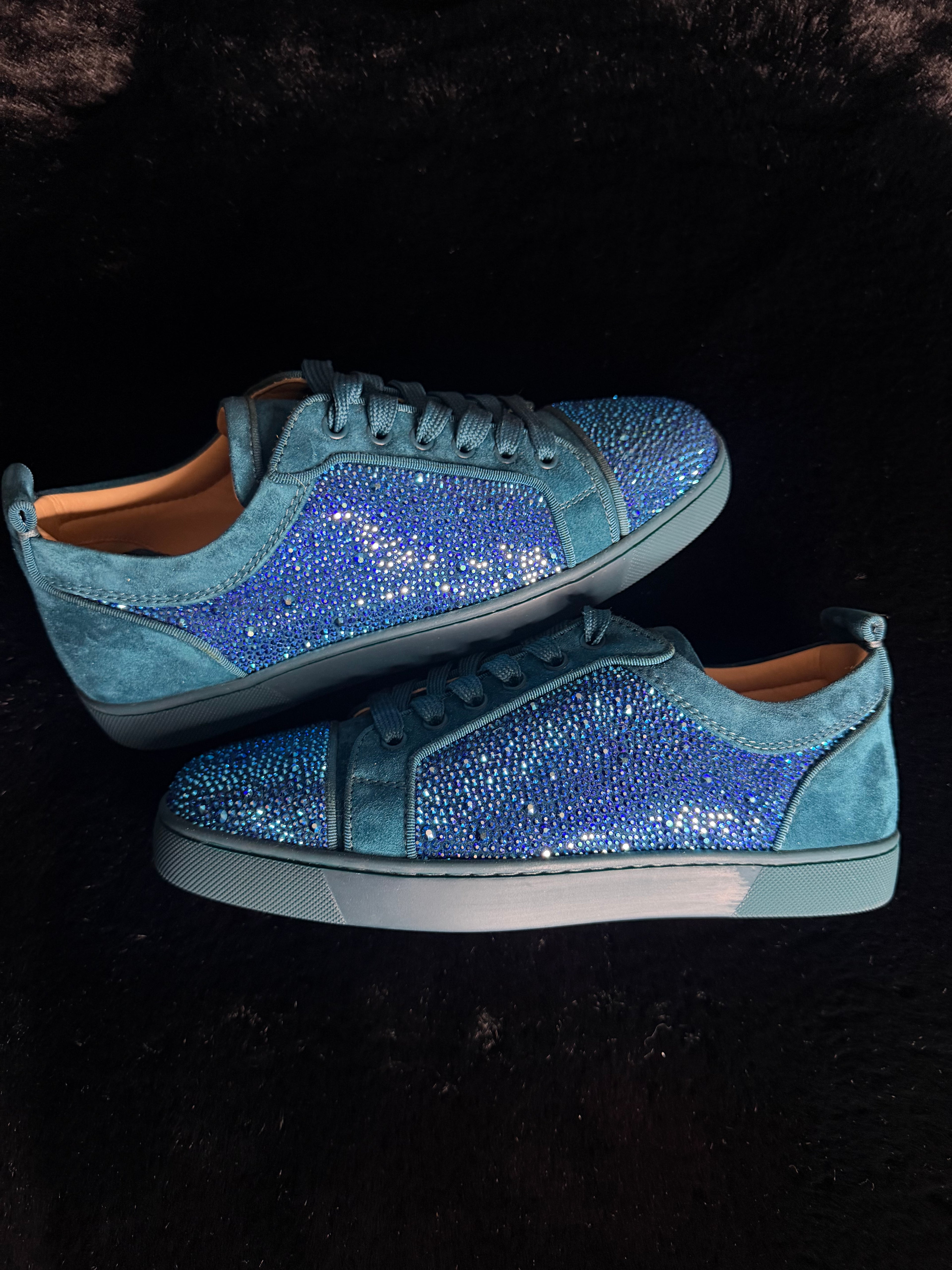 Christian Louboutin Louis Blue Sneakers Size 40