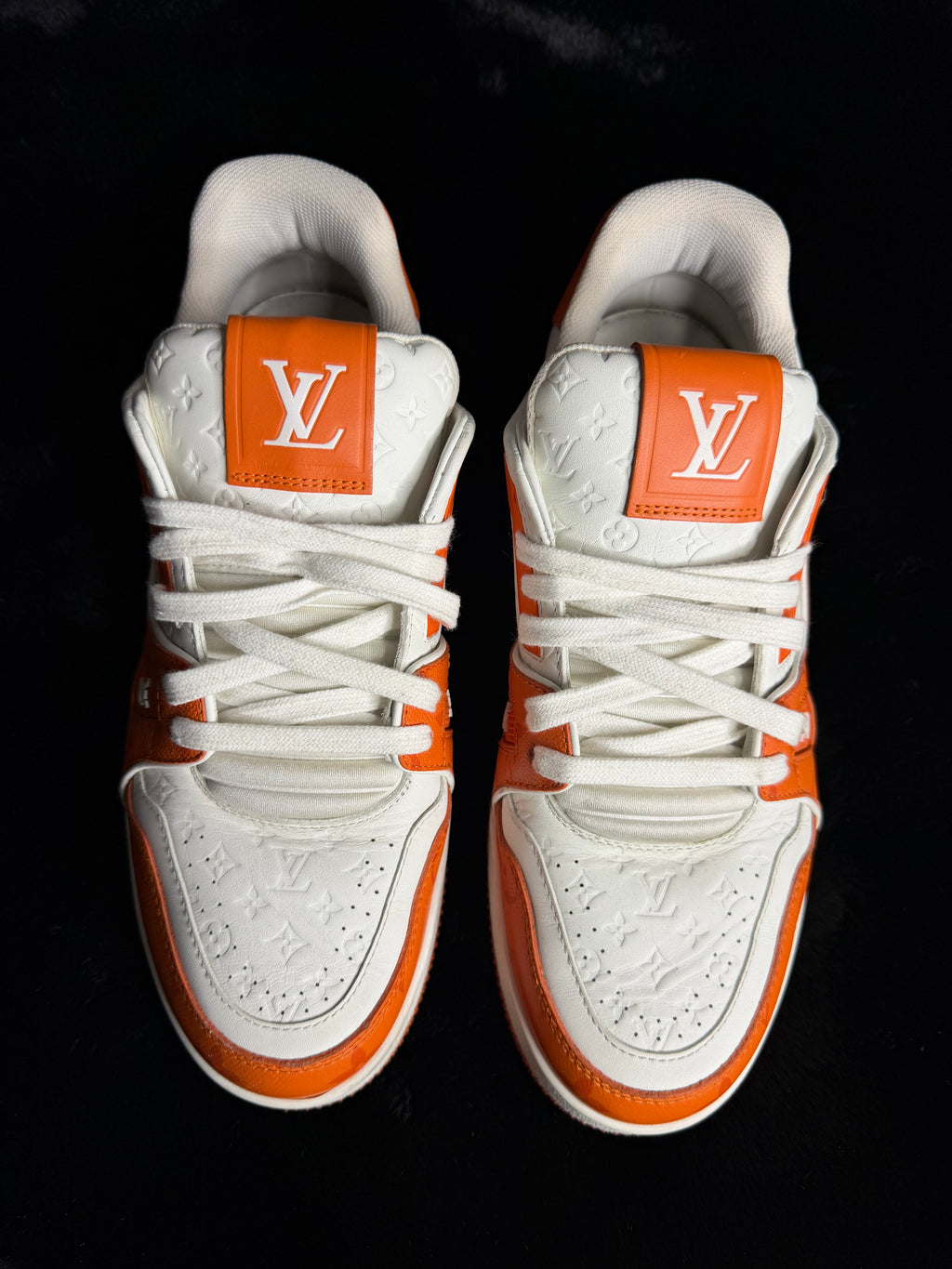 Louis Vuitton Trainers Orange Size 9-9.5