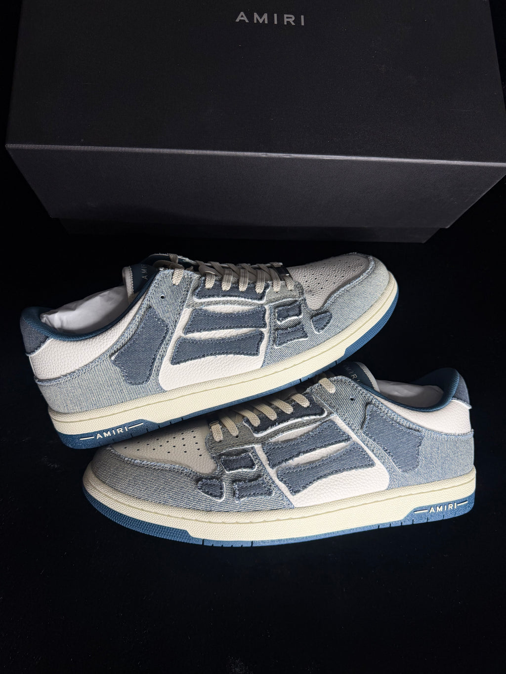 Amiri Skel Vintage Sneakers Size 45