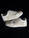 Christian Louboutin White/Gold Size 37