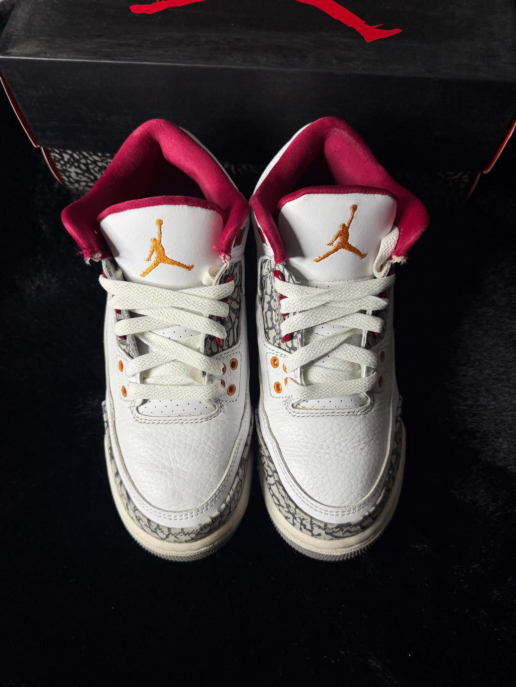 Jordan 3 cardinal size 4.5