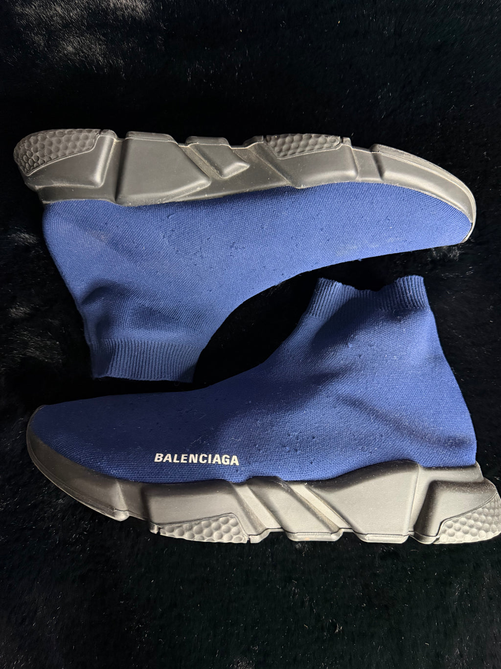 Balenciaga Speed Blue/Black Size 46