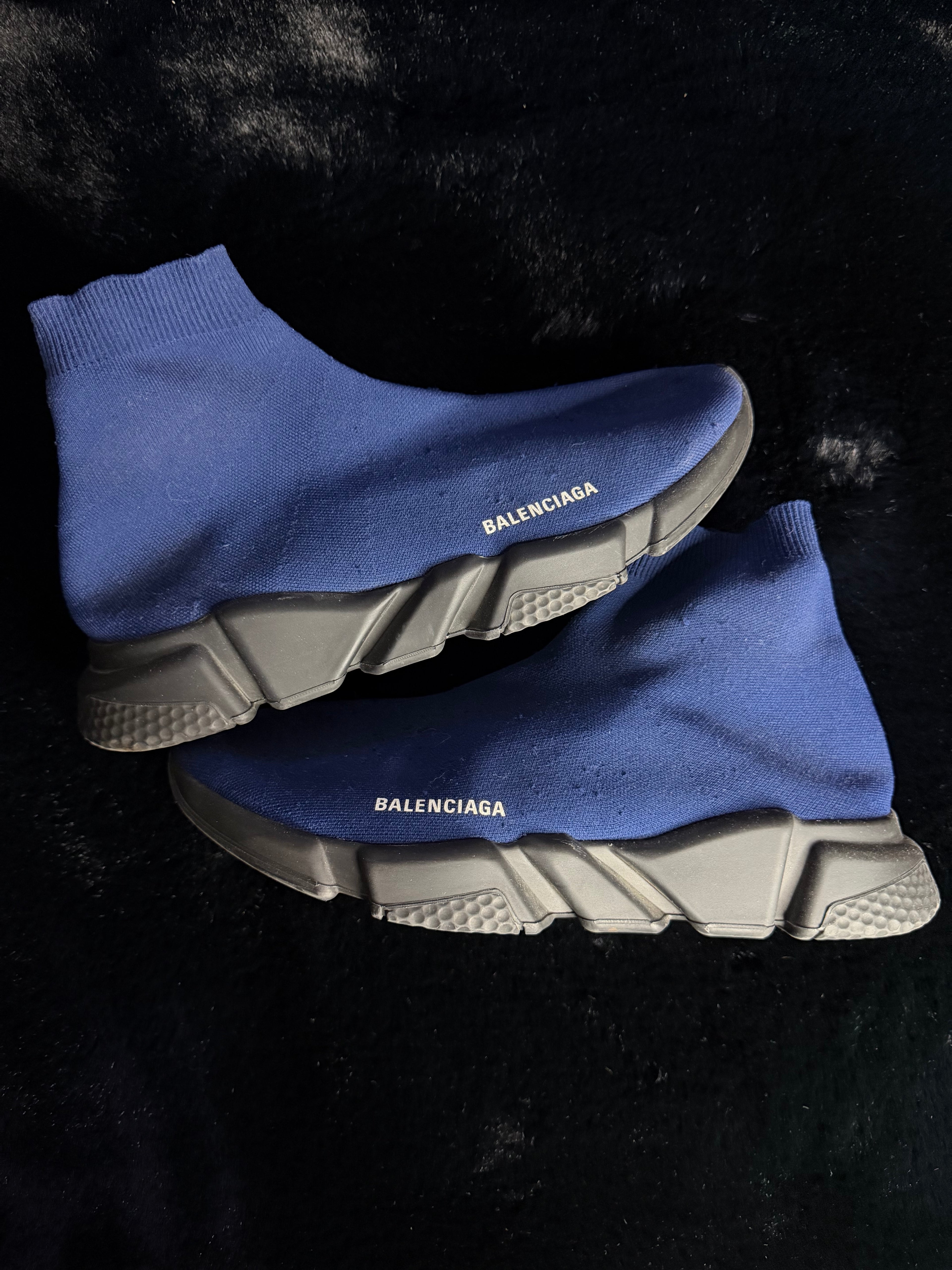 Balenciaga Speed Blue/Black Size 46