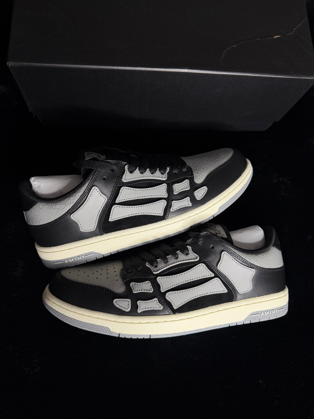 Amiri Skel Low Top Sneakers Size 45