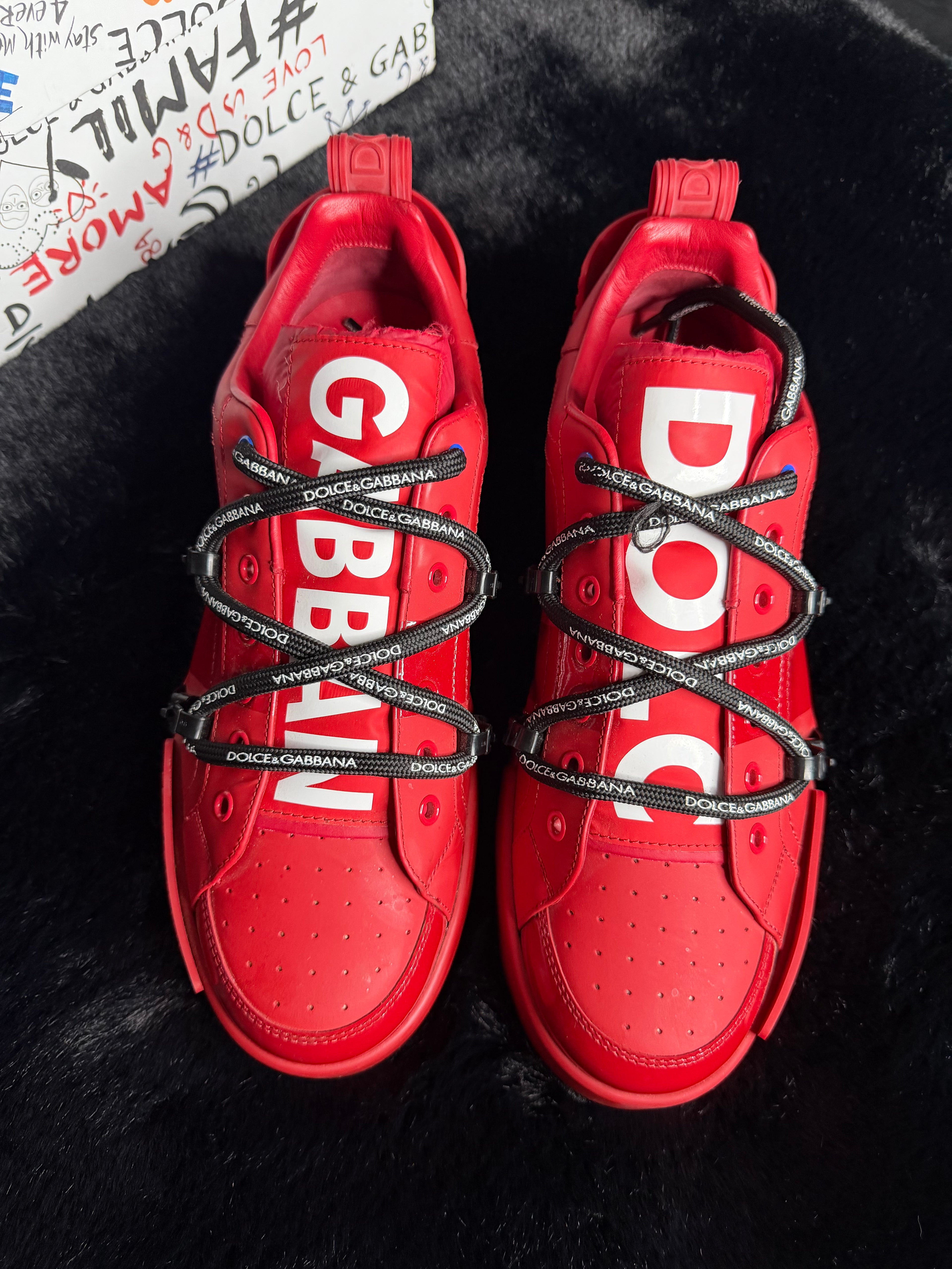 Dolce & Gabbana Portofino Sneakers Size 43