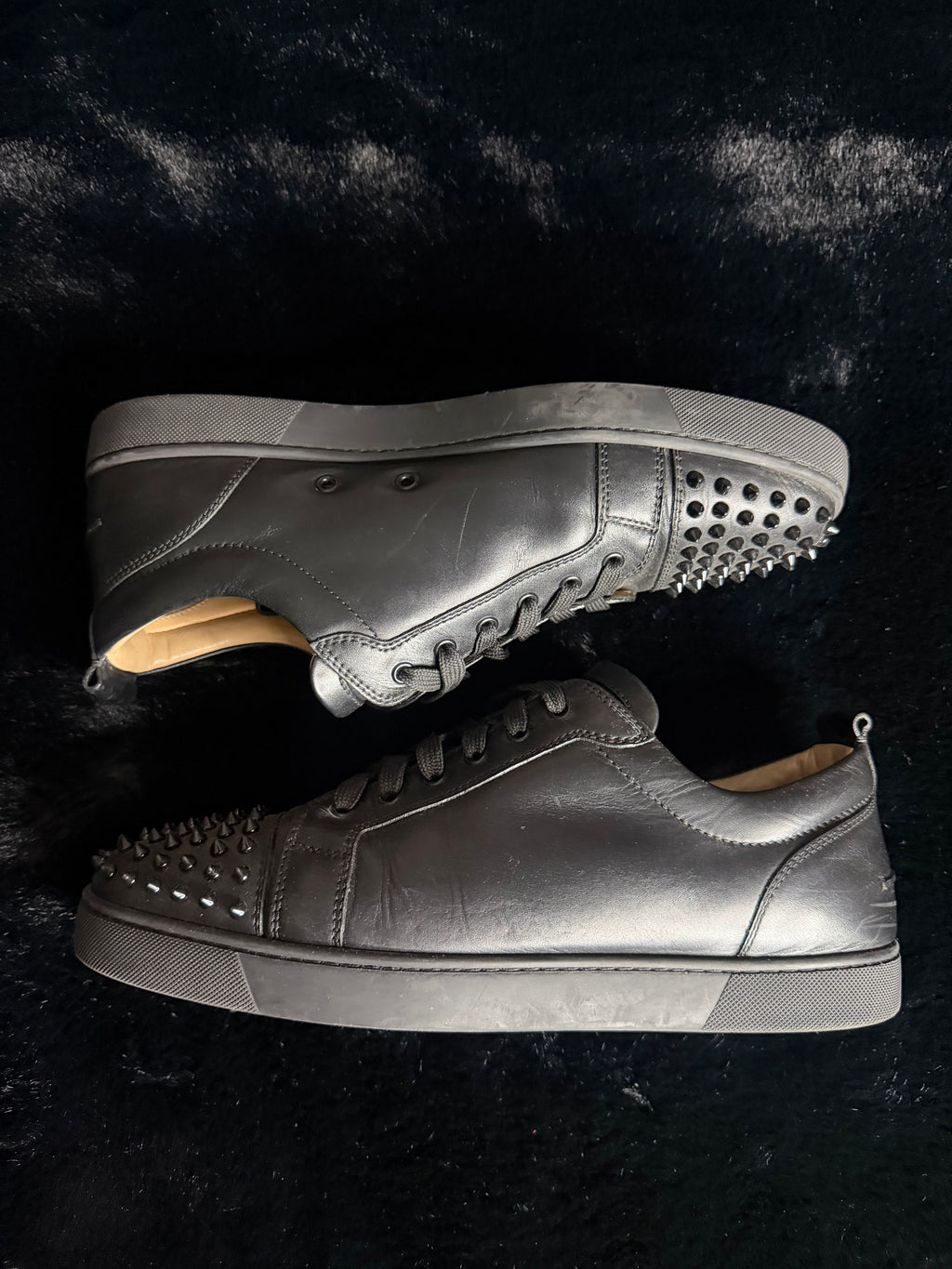 Christian Louboutin Black Spike Size 46