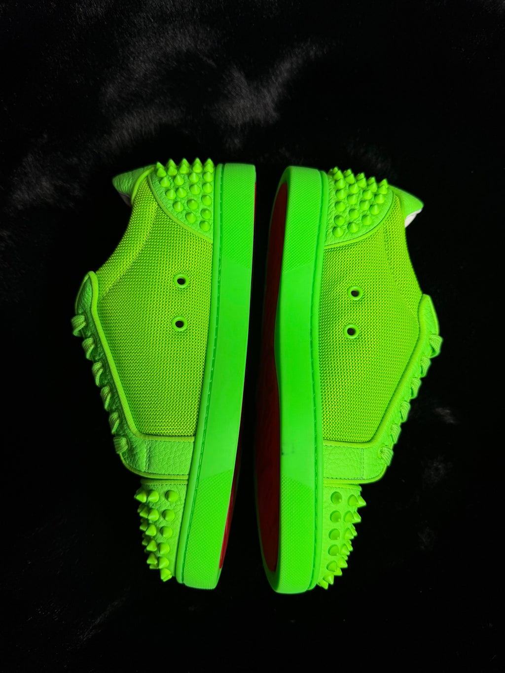 Christian louboutin Green junior spikes Size 40