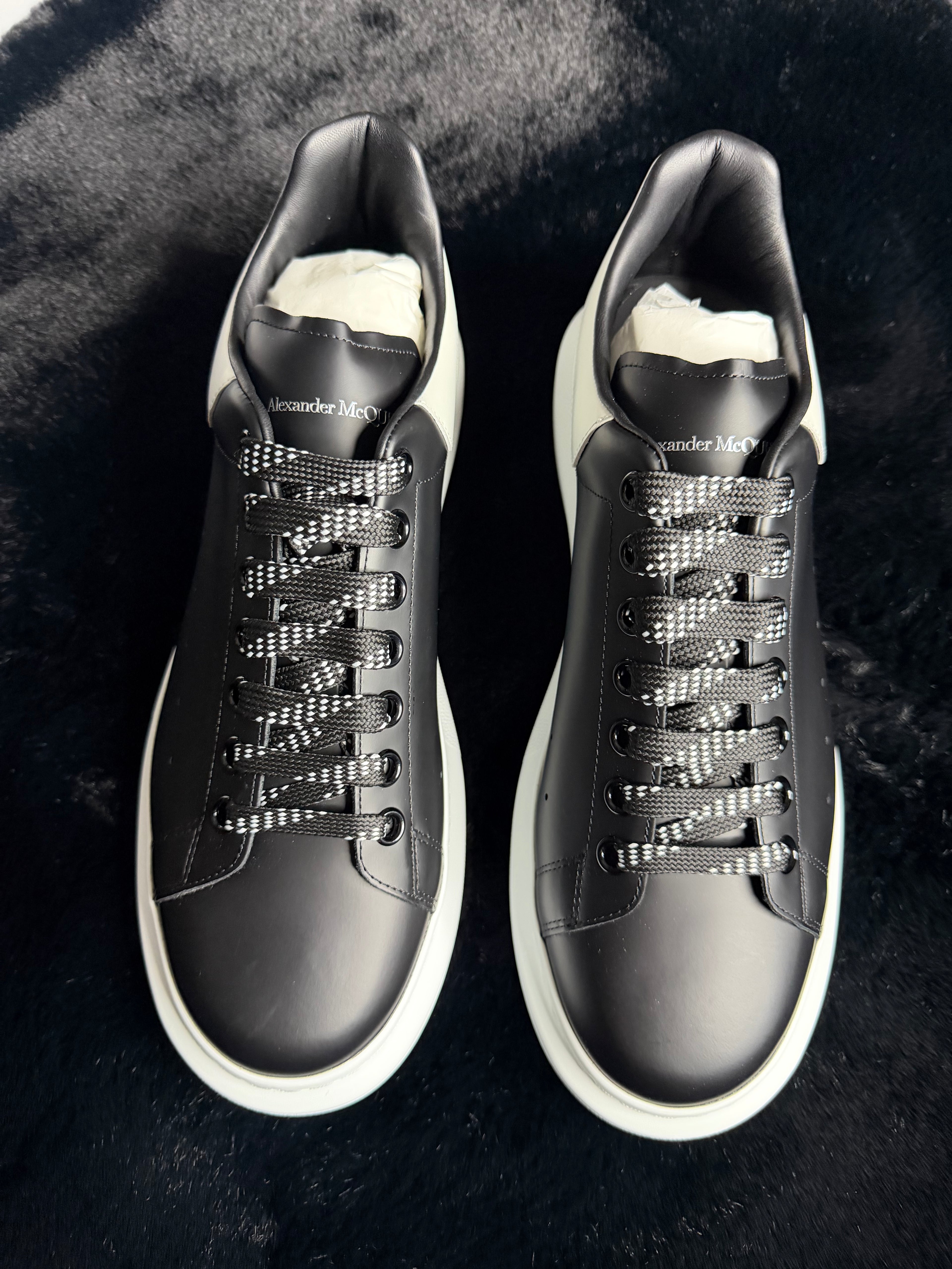 Alexander Mcqueen Black Sneakers Size 45