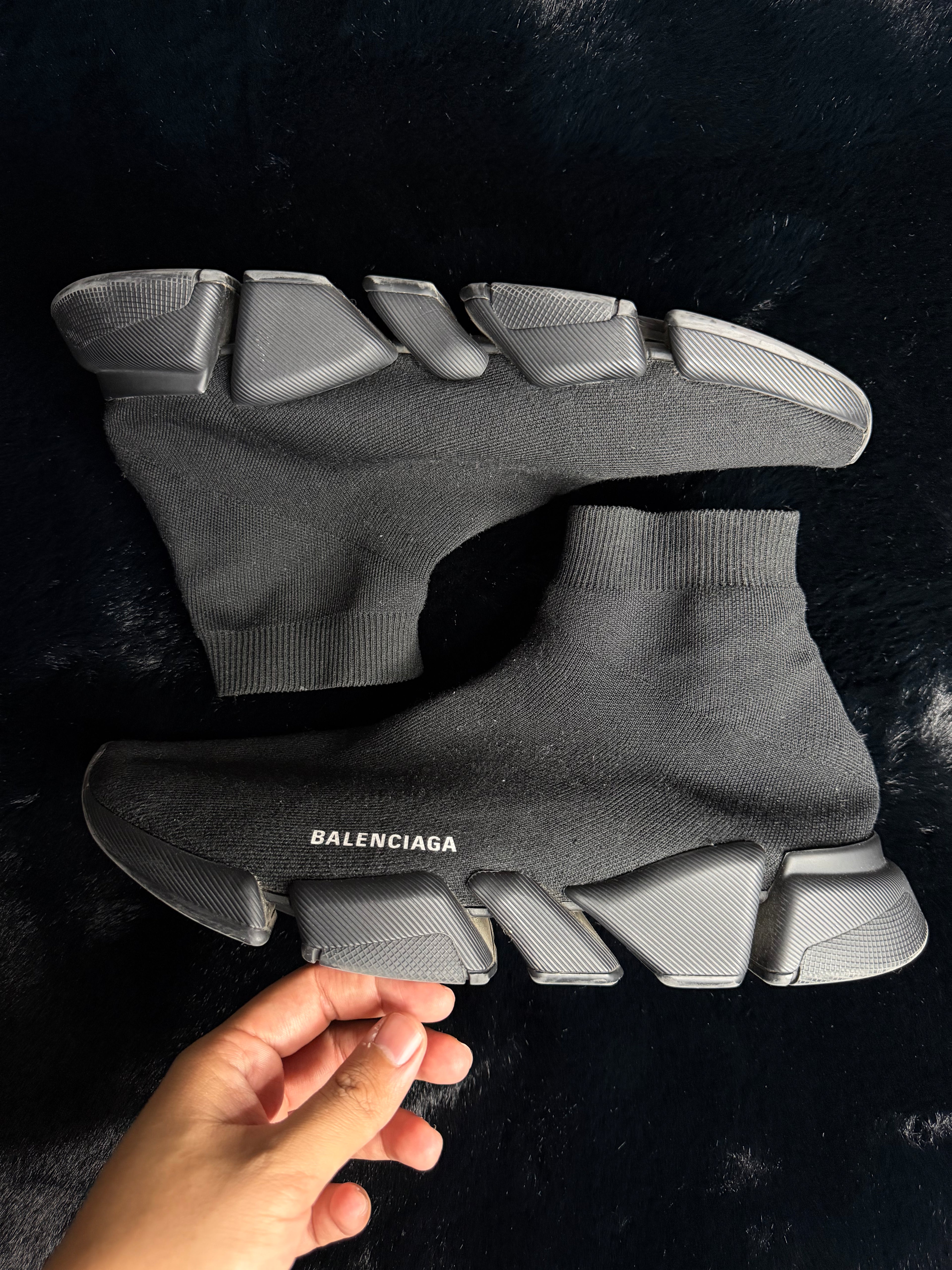 Balenciaga Speed Triple Black 2.0 Size 45