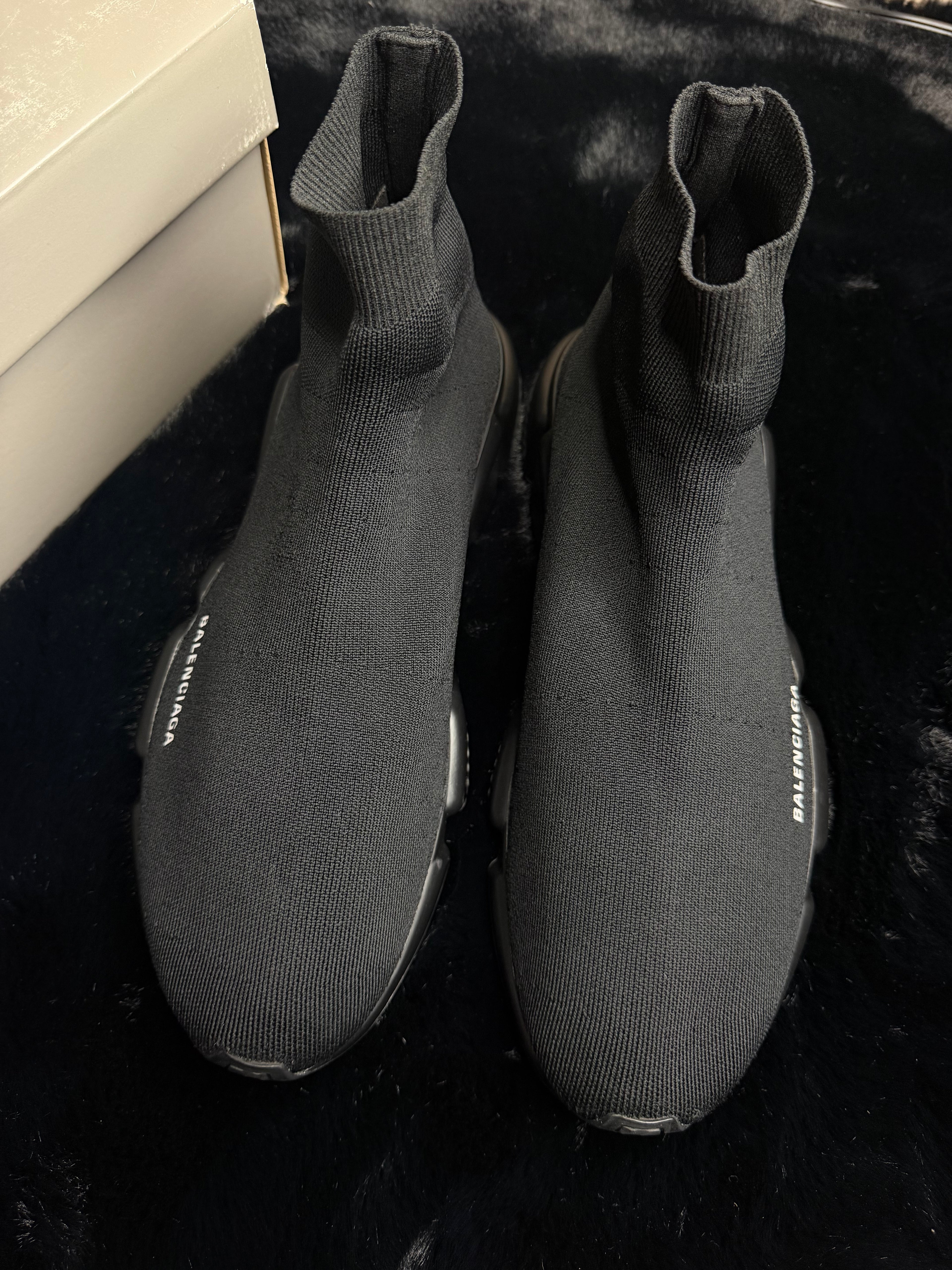 Balenciaga Speed Black Sock Size 46,47