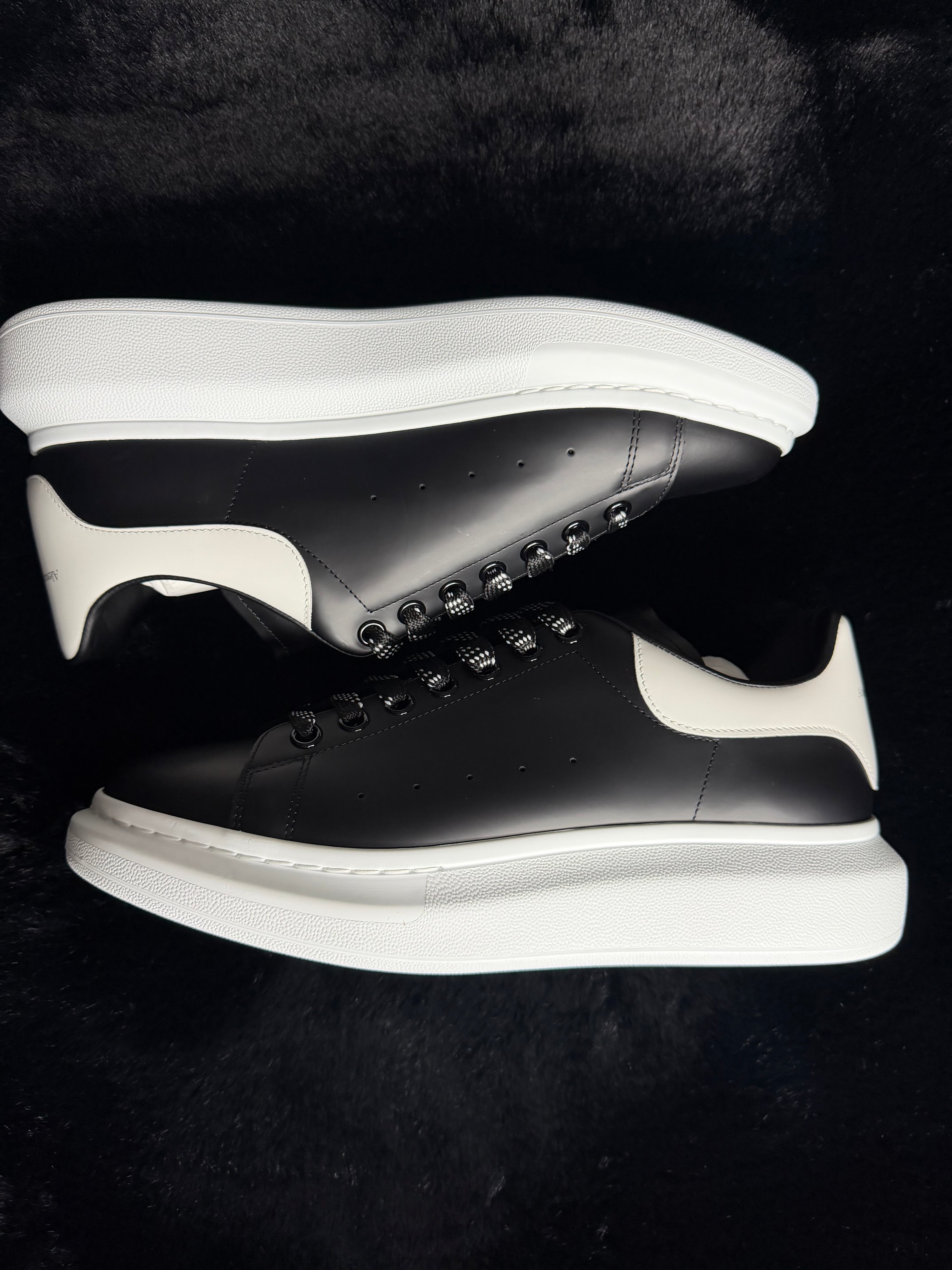 Alexander Mcqueen Black Sneakers Size 45