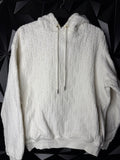 Dior White Towel Hoodie Size Large