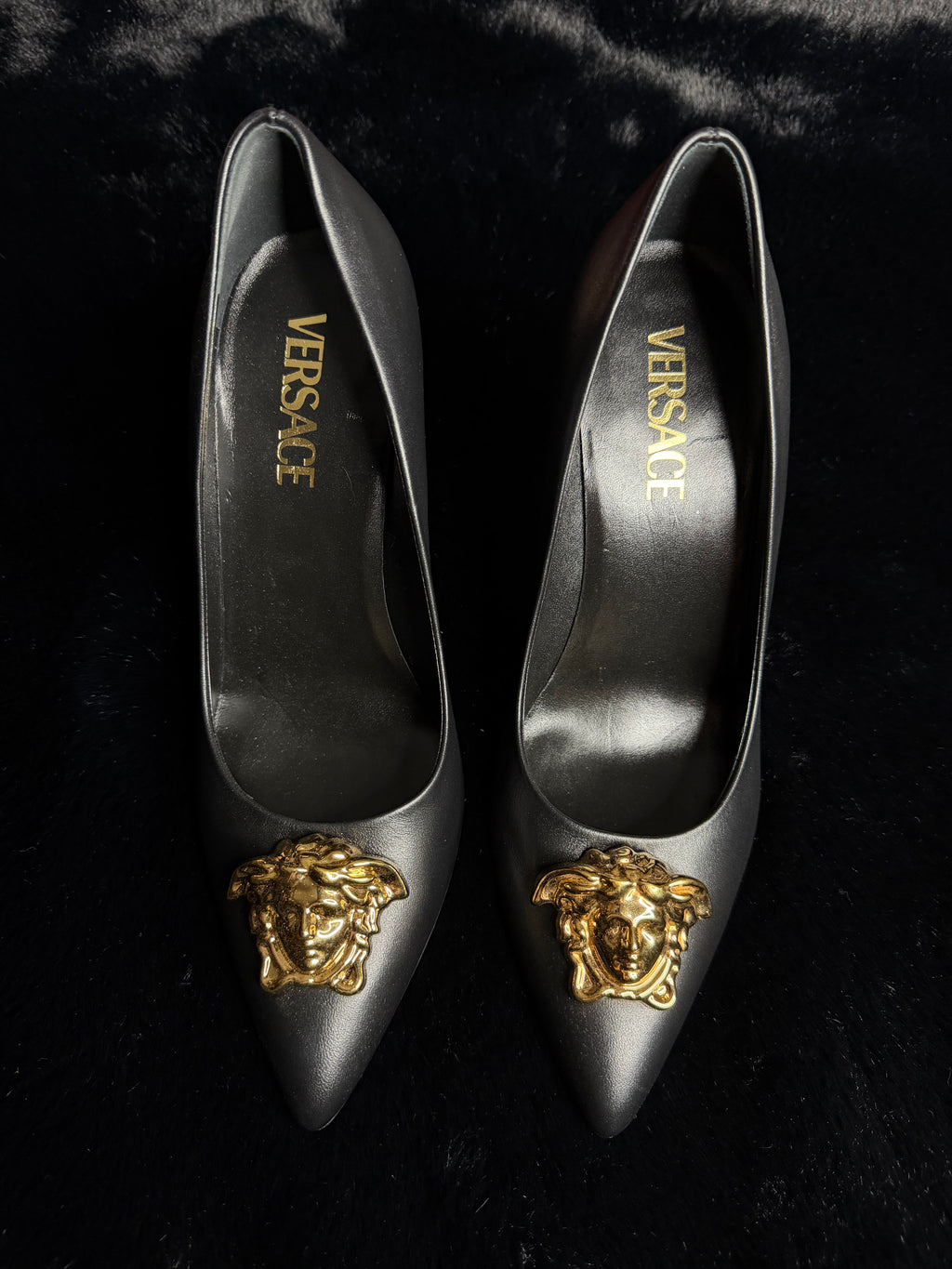 Versace Heels Black Size 38