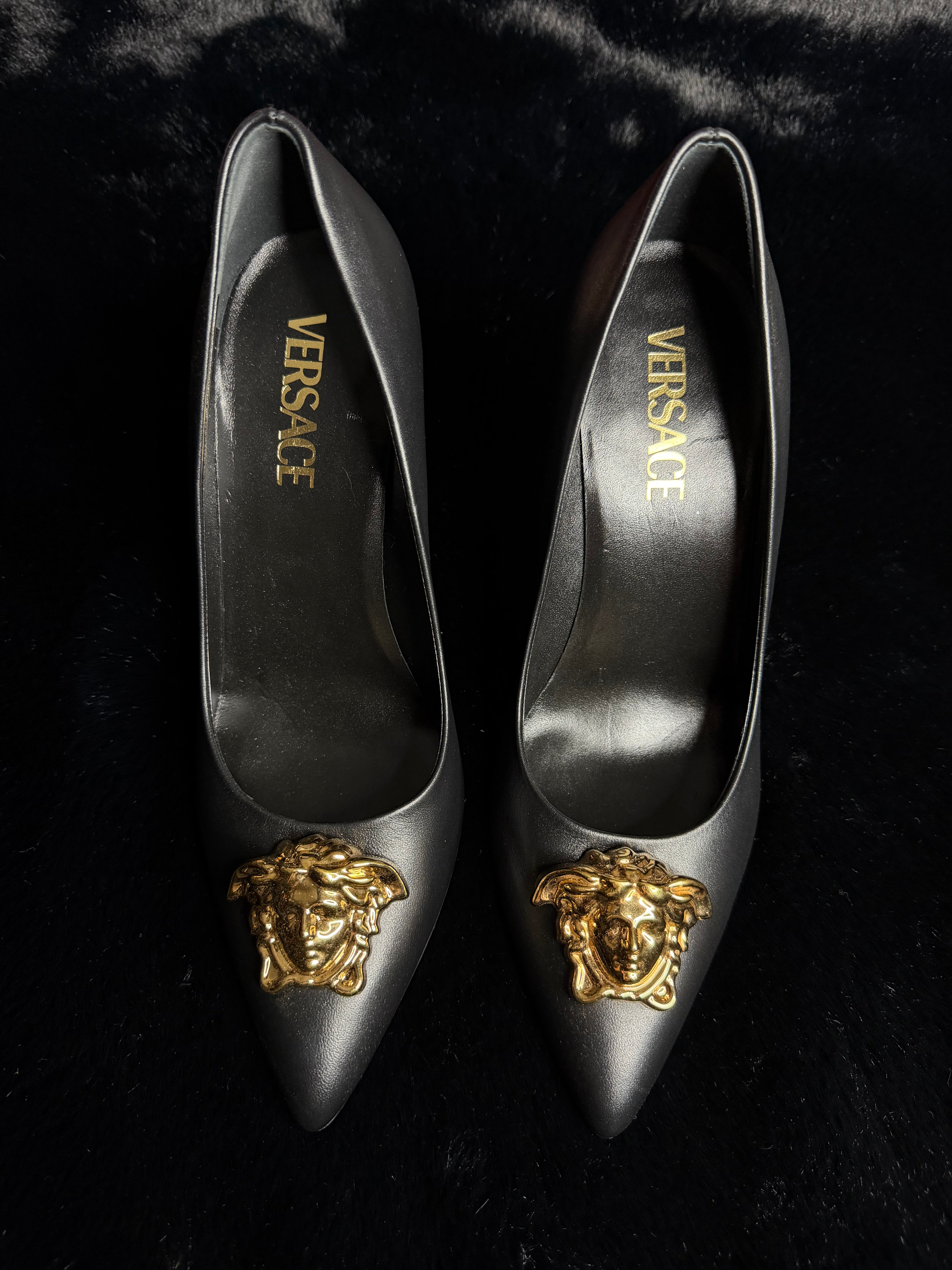 Versace Heels Black Size 38