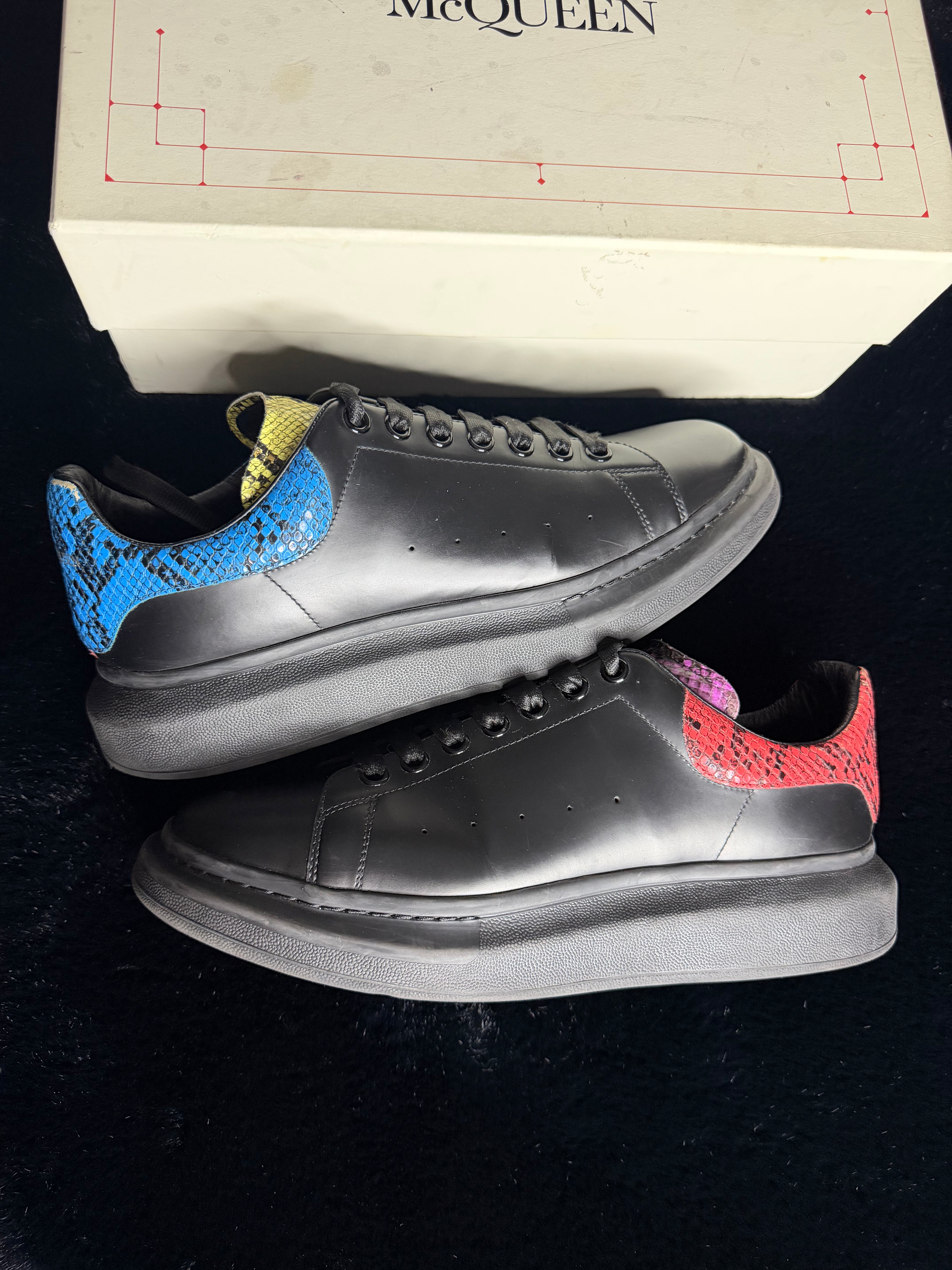 Alexander Mcqueen Multicolor Sneakers Size 45