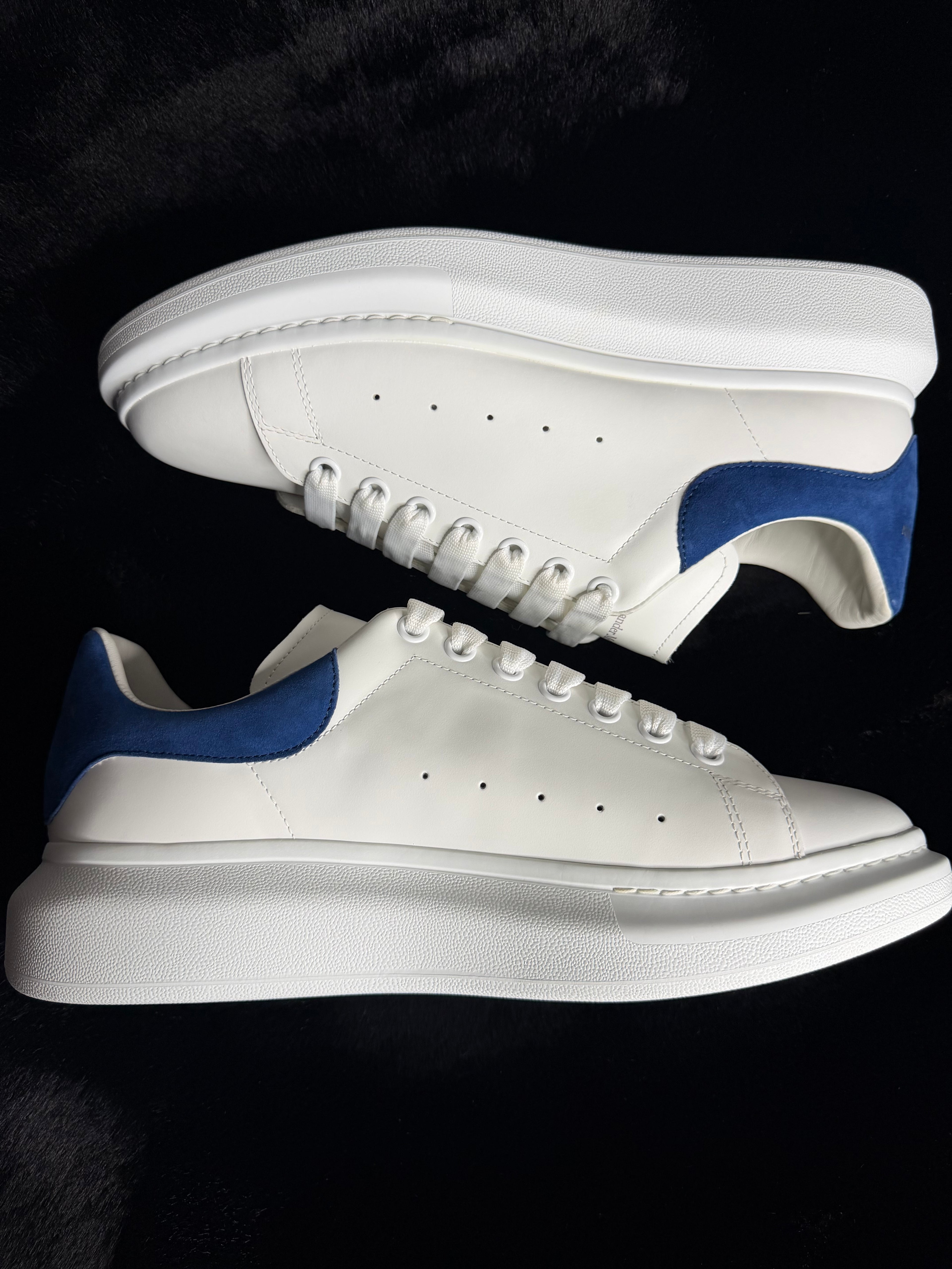 Alexander Mcqueen Blue Sneakers Size 46
