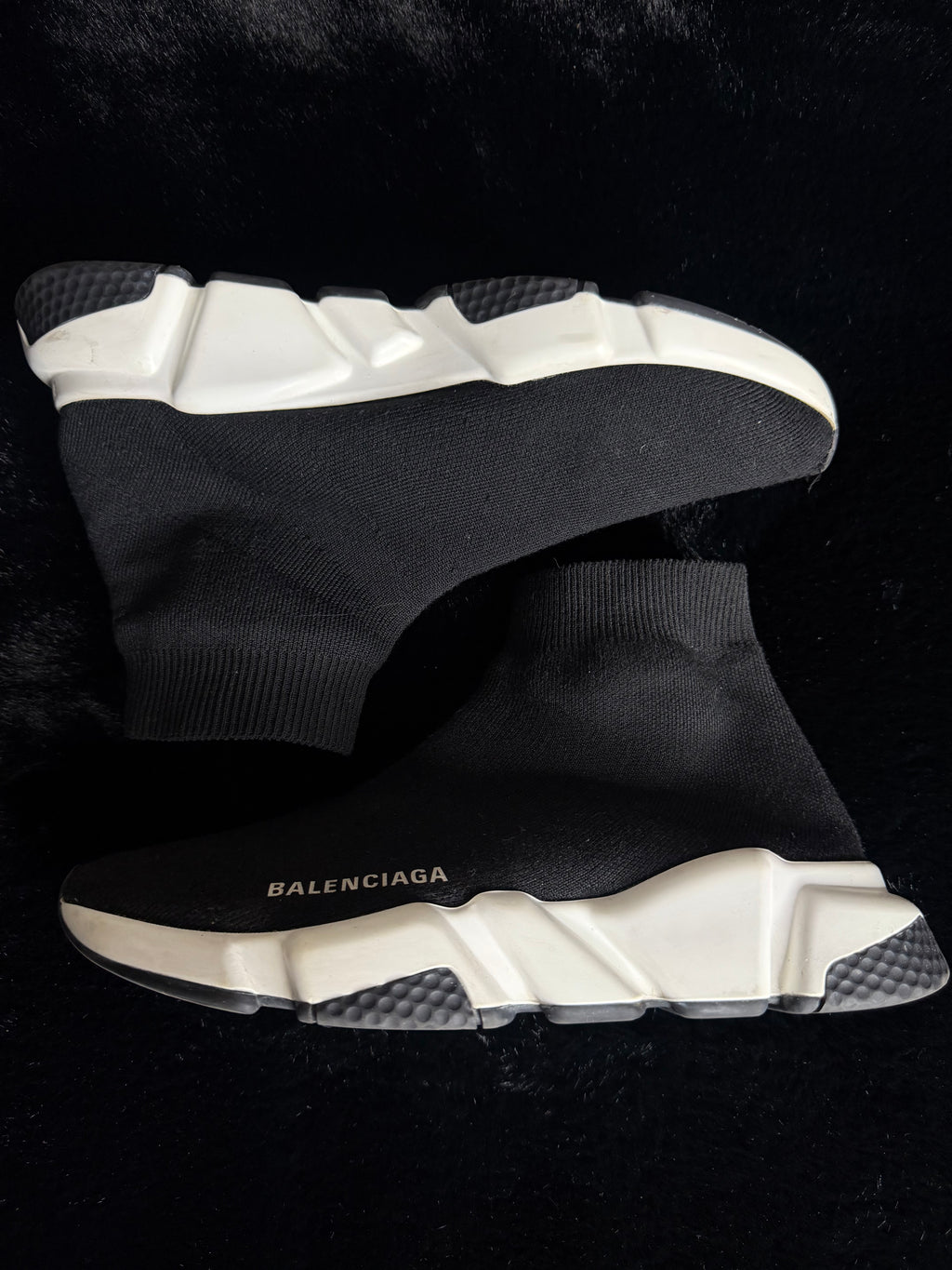 Balenciaga Speed Black/White Size 37