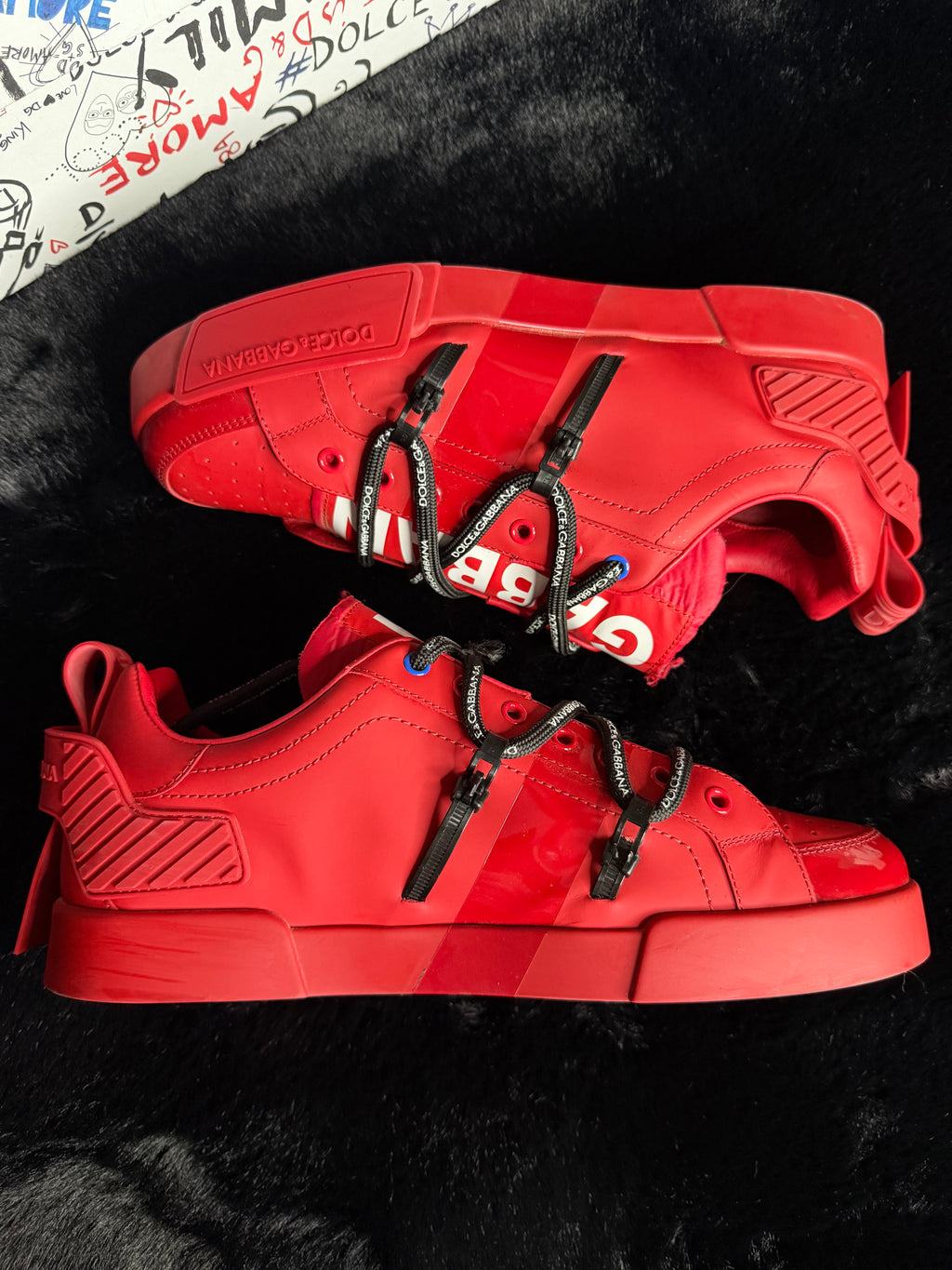 Dolce & Gabbana Portofino Sneakers Size 43